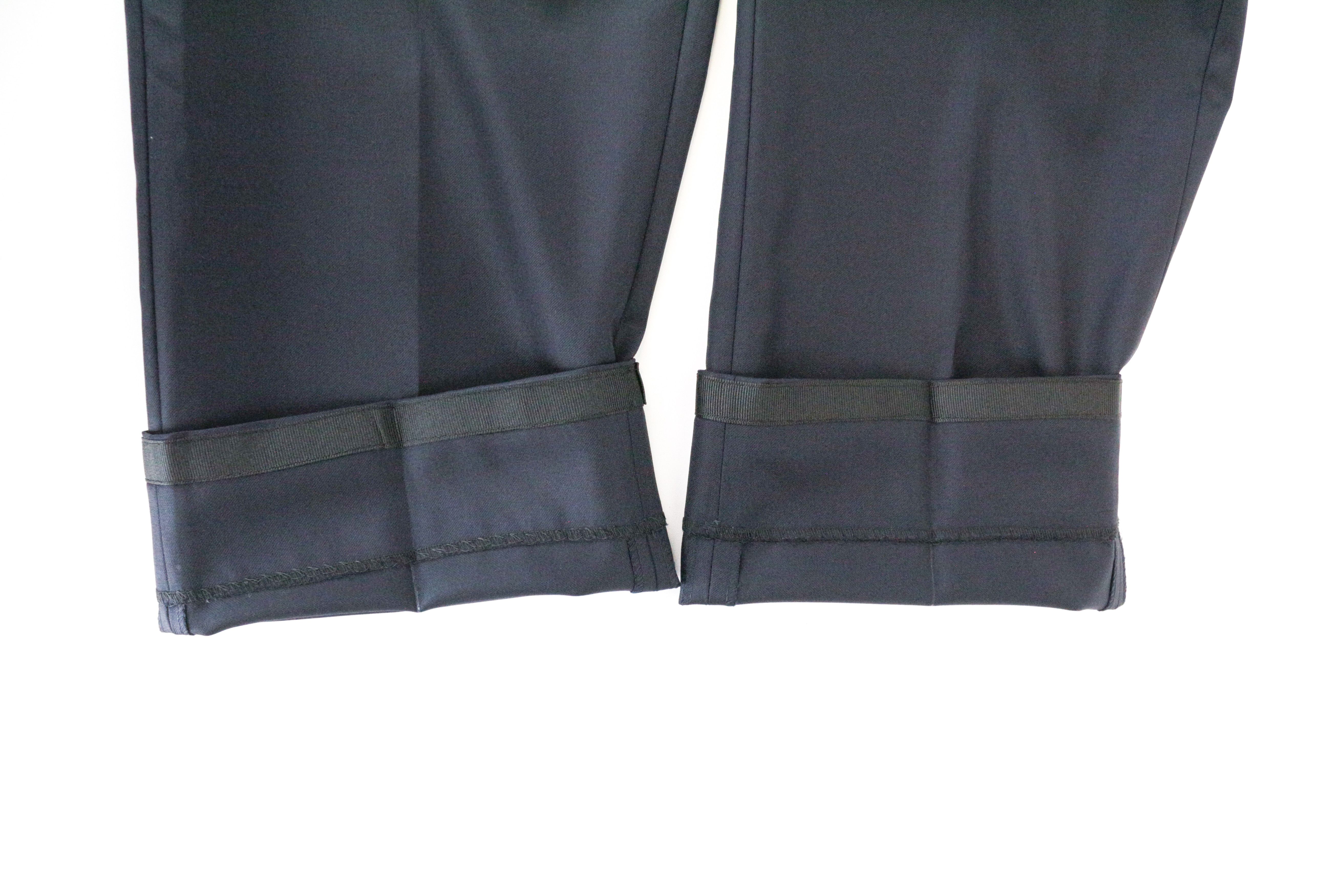 Suitsupply UK42R Navy Wool Pleated Trousers 66938 Size US 42 / EU 58 - 9 Thumbnail