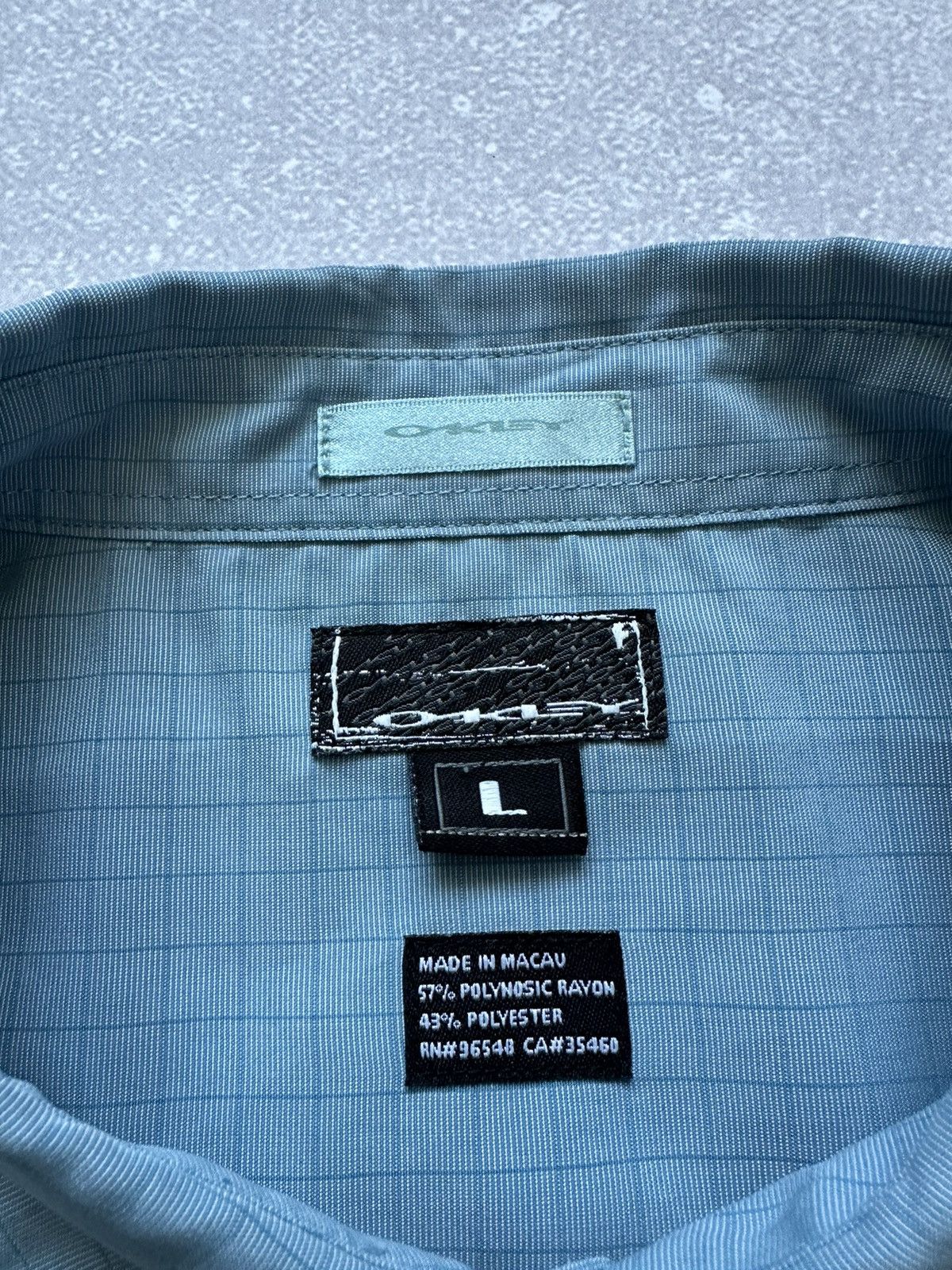 Oakley × Vintage Oakley Shirts button up short sleeve vintage size L Size US L / EU 52-54 / 3 - 5 Thumbnail