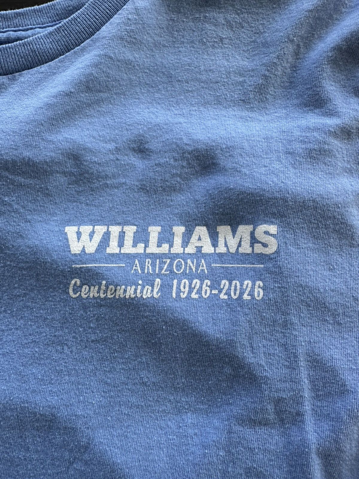 Other Williams Arizona Vintage Tee Shirt Baby Blue Souvenir Size US L / EU 52-54 / 3 - 4 Thumbnail