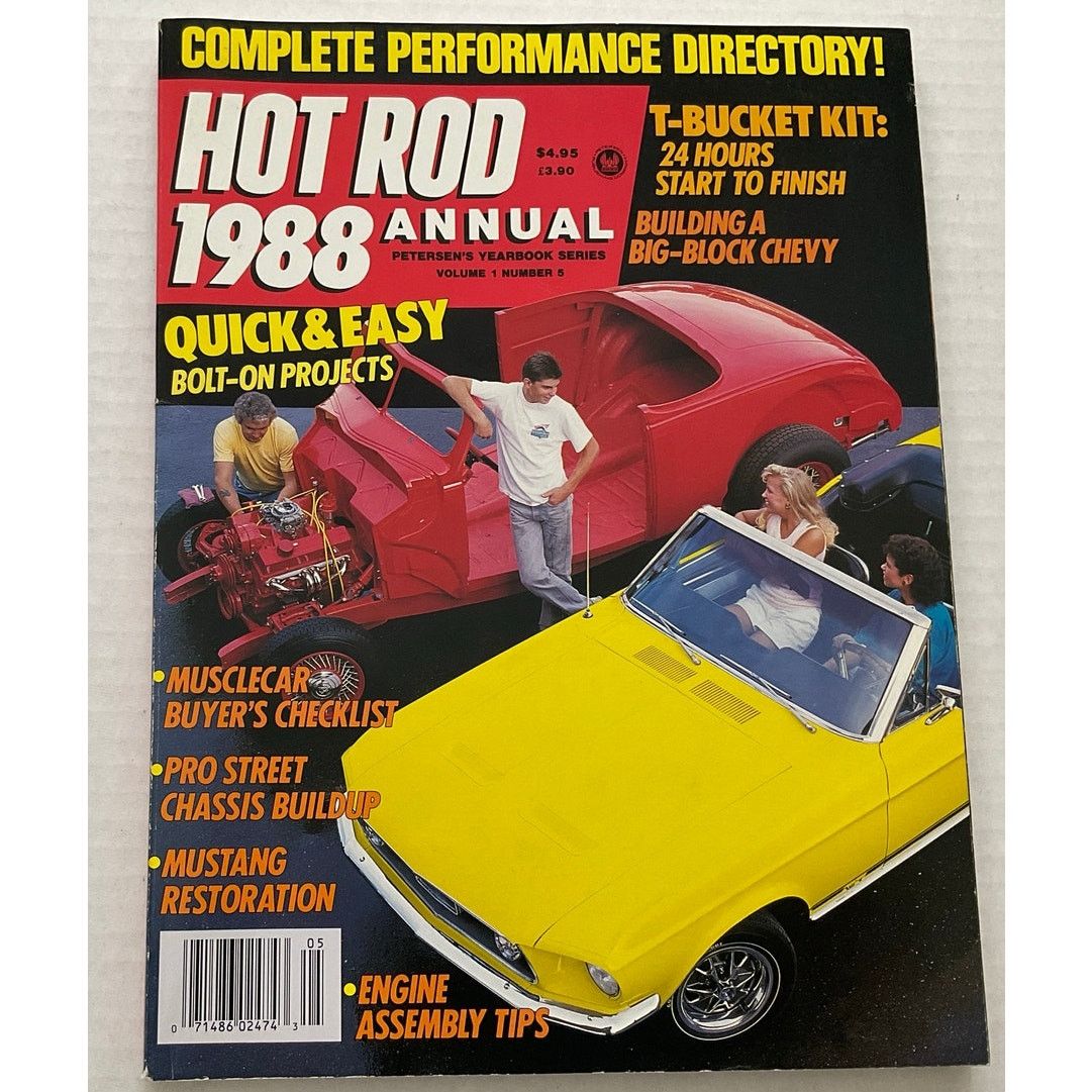 Other Hot Rod Annual 1988 Vintage Magazine Vol 1 No. 5 EUC Size ONE SIZE - 1 Thumbnail