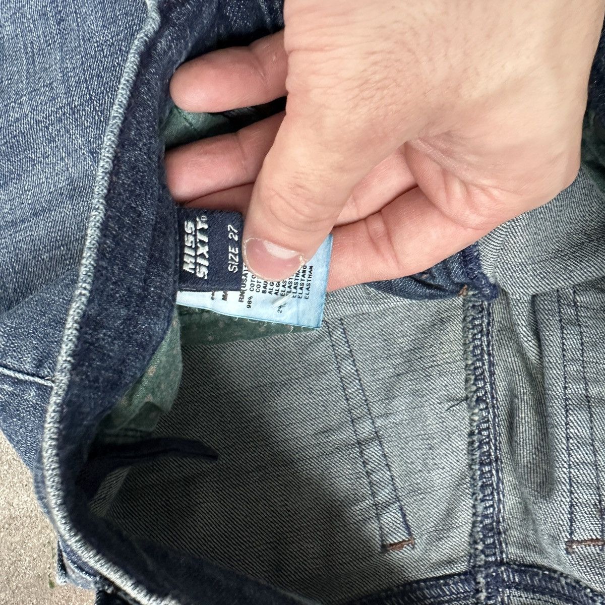 Miss Sixty Vintage Miss Sixty Ophra Denim Size 26" / US 2 / IT 38 - 6 Thumbnail