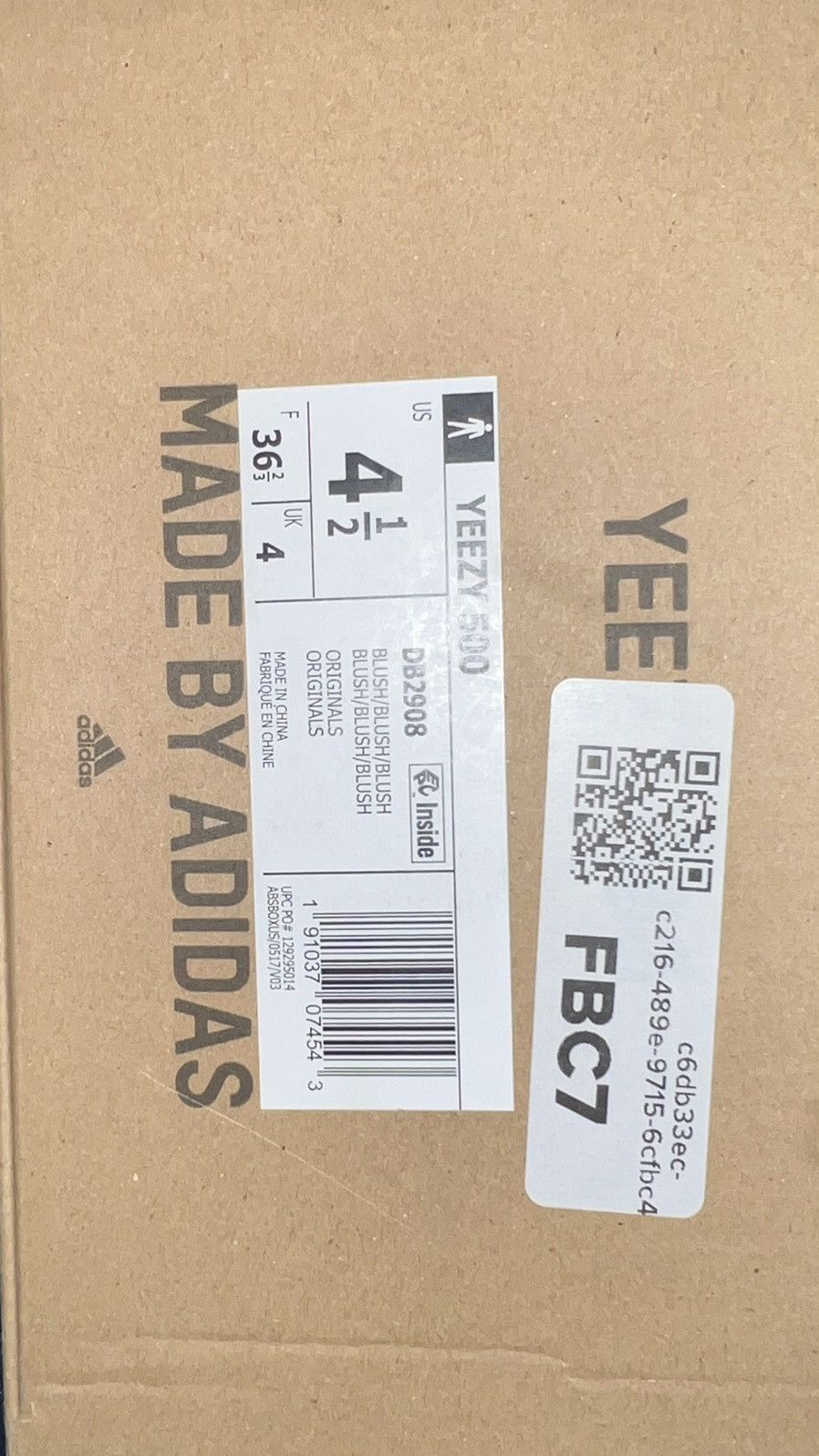 Adidas × Yeezy adidas Yeezy 500 ‘Blush’ (size 4.5M/5.5W) Size US 5.5 / IT 35.5 - 9 Thumbnail