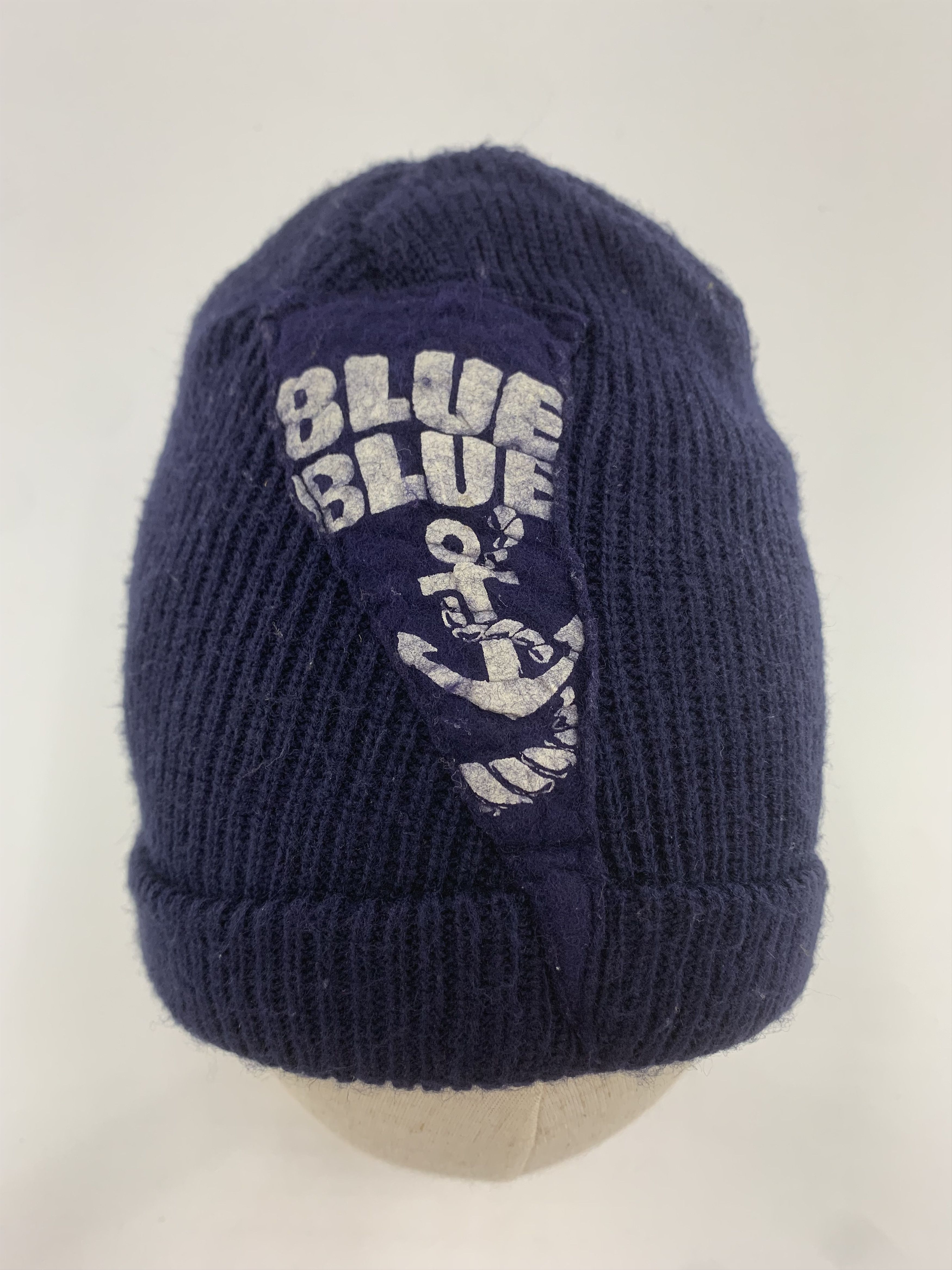 Blue Blue Japan Blue blue Beanie Hat Snowcap Size ONE SIZE - 5 Thumbnail