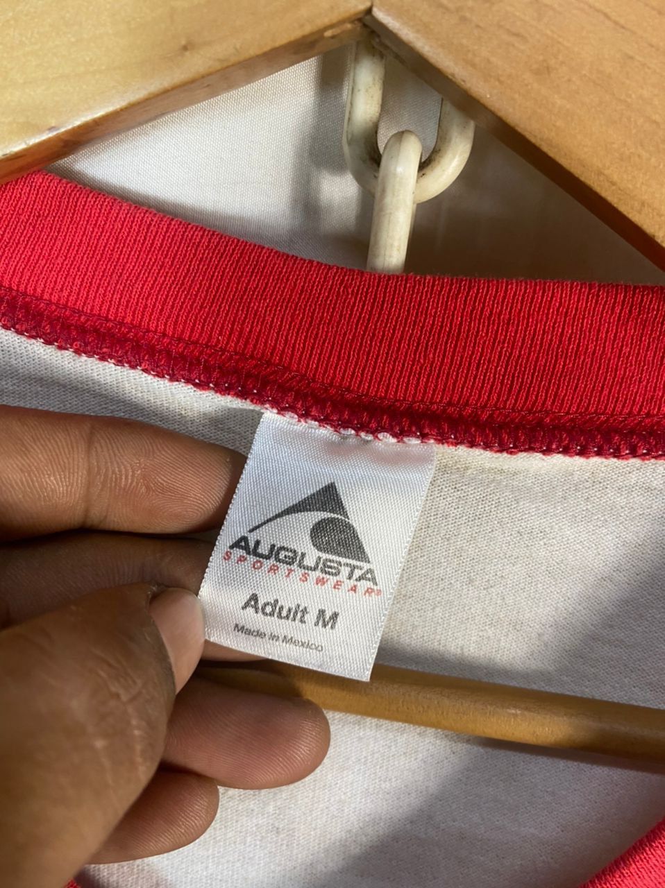 Augusta Sportswear × Vintage Vintage Marbeth printed tshirt by Agusta Size US M / EU 48-50 / 2 - 6 Thumbnail