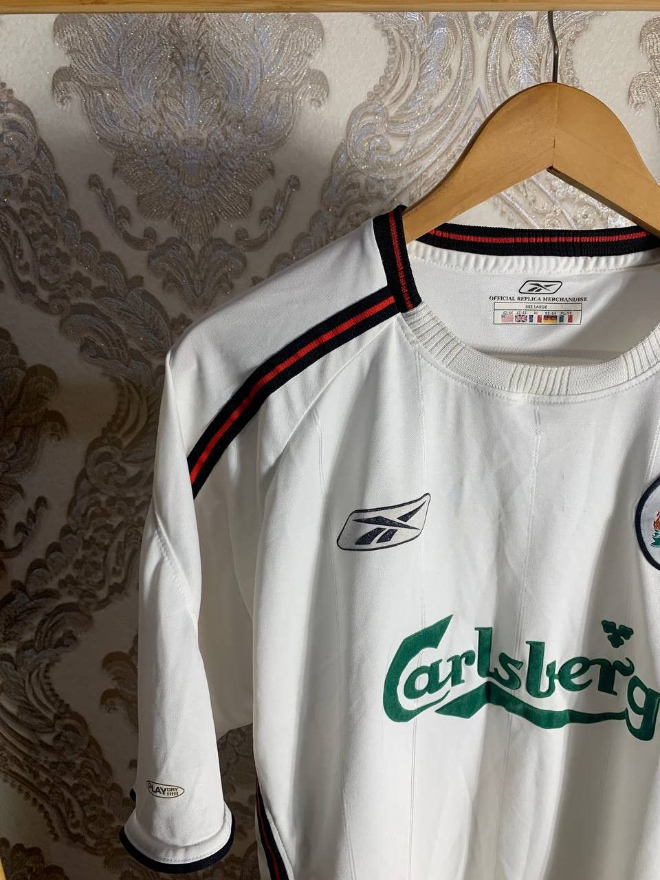 Reebok Vintage Reebok FC Liverpool England Soccer Jersey Retro Size US XL / EU 56 / 4 - 3 Thumbnail