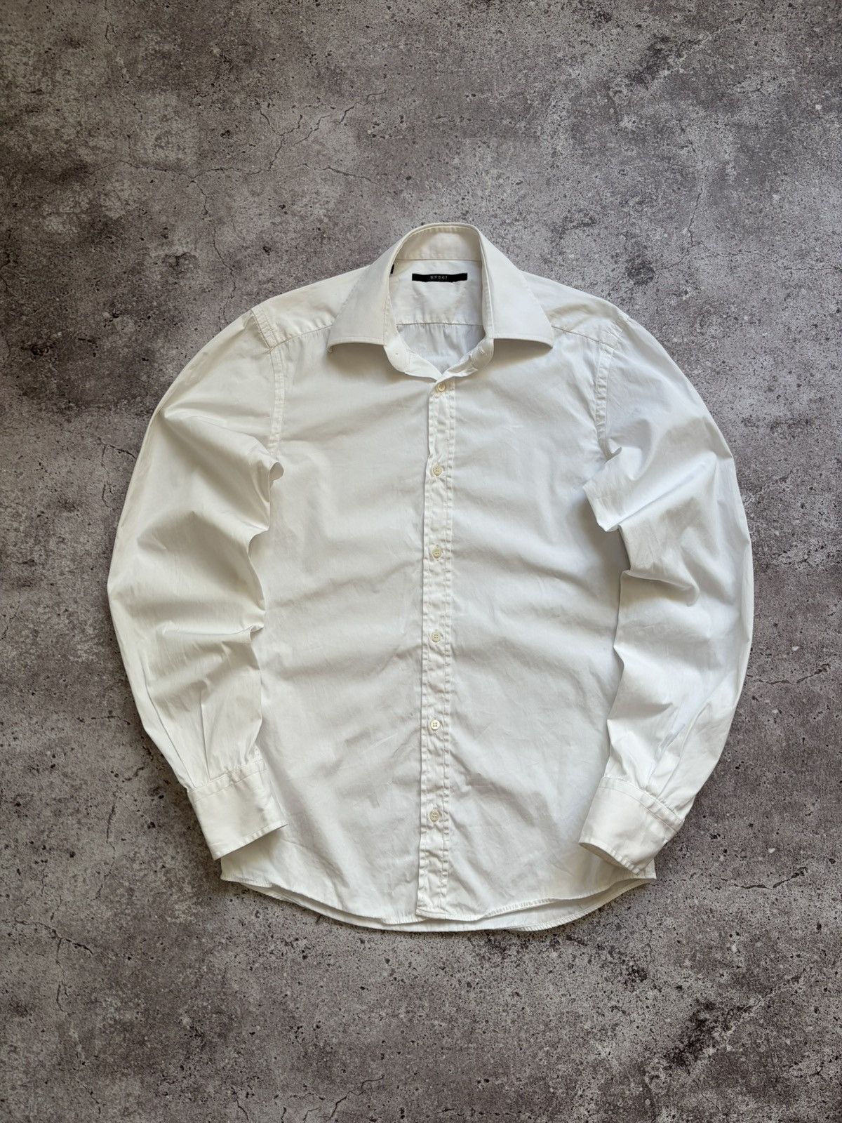 Gucci Gucci Classic White Shirt Size US S / EU 44-46 / 1 - 1 Thumbnail