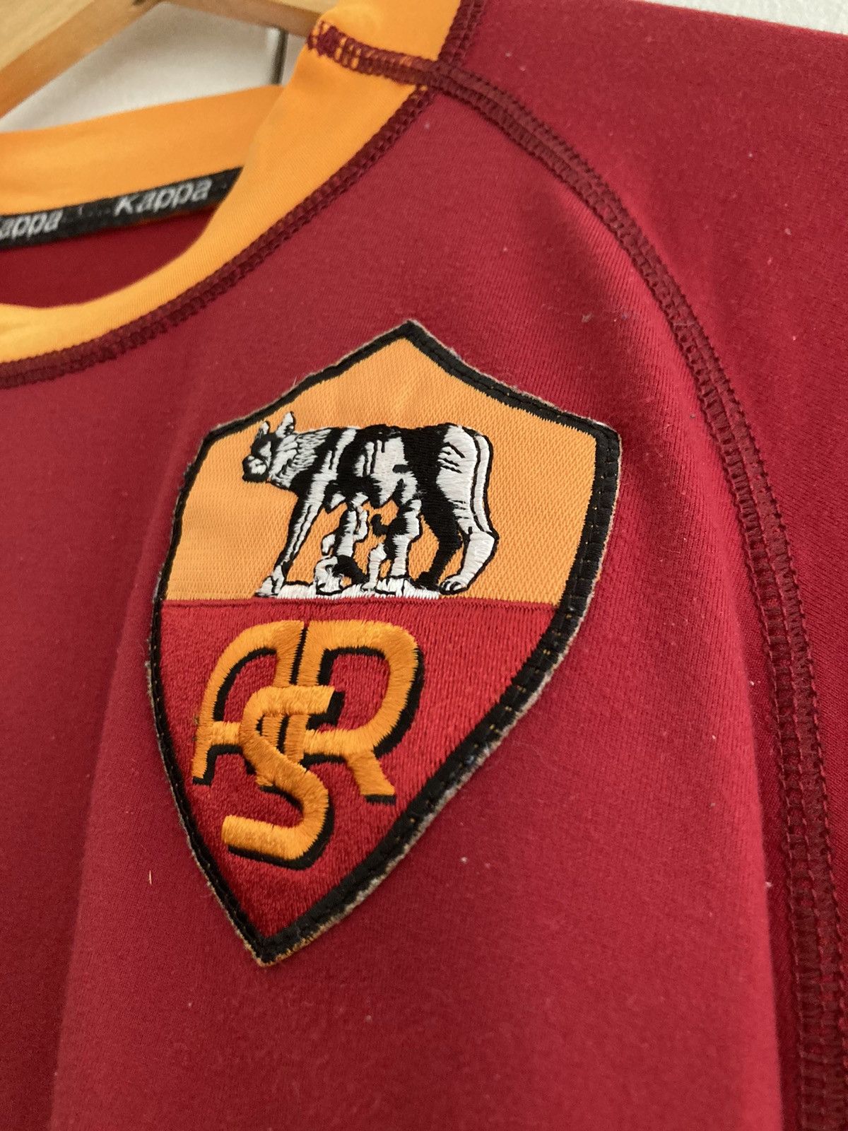 Kappa Roma 2000 Vintage Kappa Scudetto Jersey Totti L Large Size US L / EU 52-54 / 3 - 3 Thumbnail