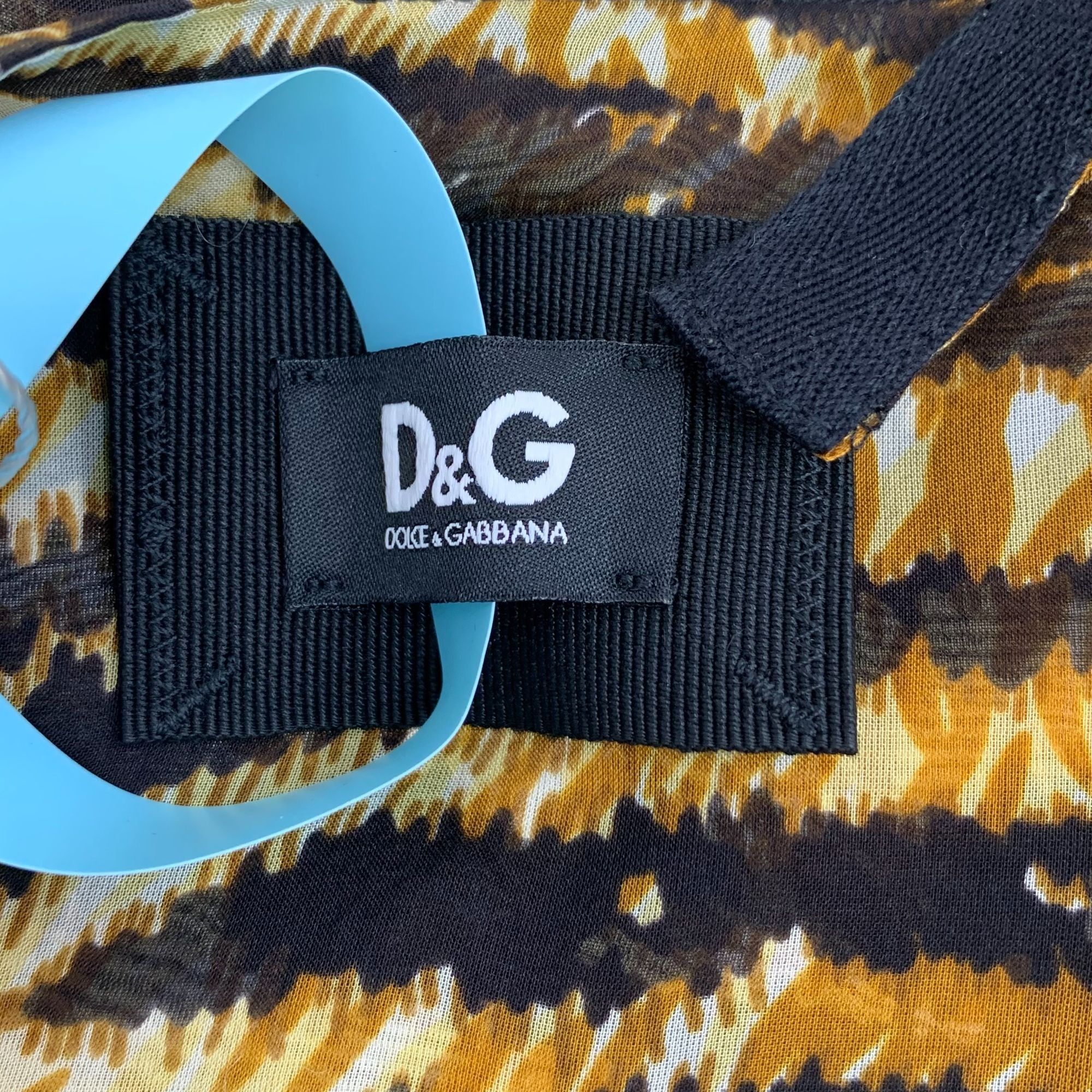 Dolce & Gabbana Dolce & Gabbana Leopard Print Mulberry Silk Ruffled Mini Dre Size XS / US 0-2 / IT 36-38 - 2 Thumbnail