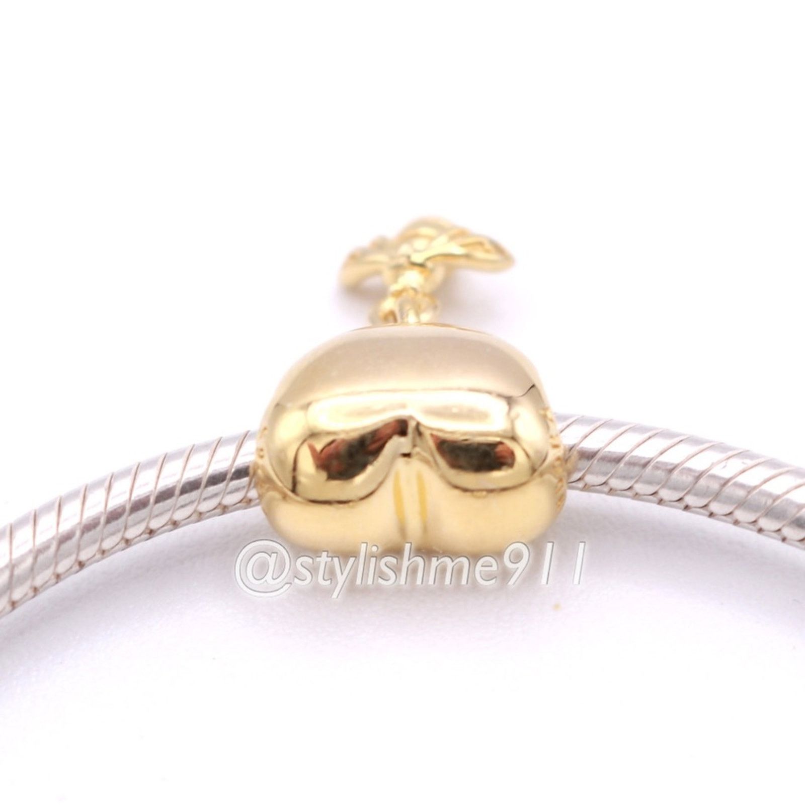 pandora Authentic Pandora Pandora Shine Heart and Bee Charm - 767022 Size ONE SIZE - 4 Thumbnail