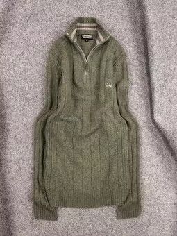Katharine Hamnett London Vintage Katharine Hamnett Design Light Zip Wool Sweater Size US S / EU 44-46 / 1 - 1 Thumbnail