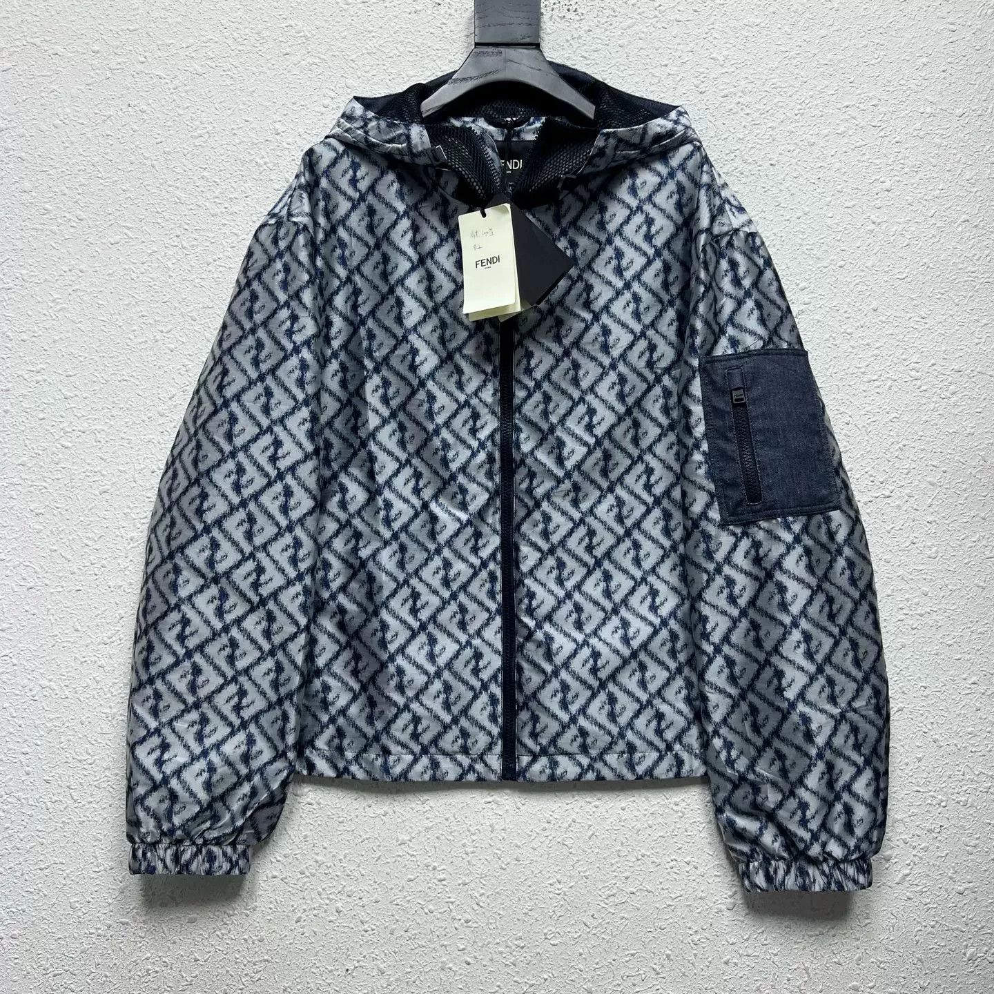 Fendi FENDI Full-Print Windbreaker Jacket Size US M / EU 48-50 / 2 - 1 Thumbnail