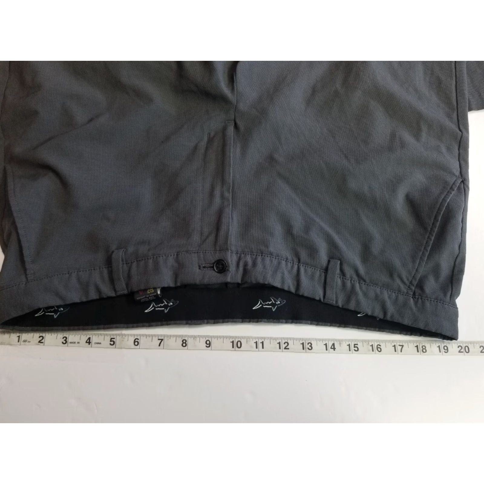 Vintage Greg Norman Men's Pants Golf Flat Front 38x32 Gray Polyester Spandex Regular Mens Size US 38 / EU 54 - 3 Thumbnail