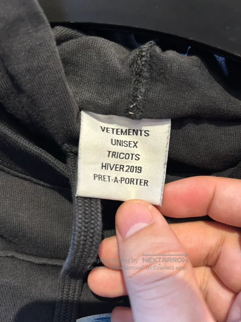 Vetements Vetements Patchwork Hoodie Size US S / EU 44-46 / 1 - 5 Thumbnail