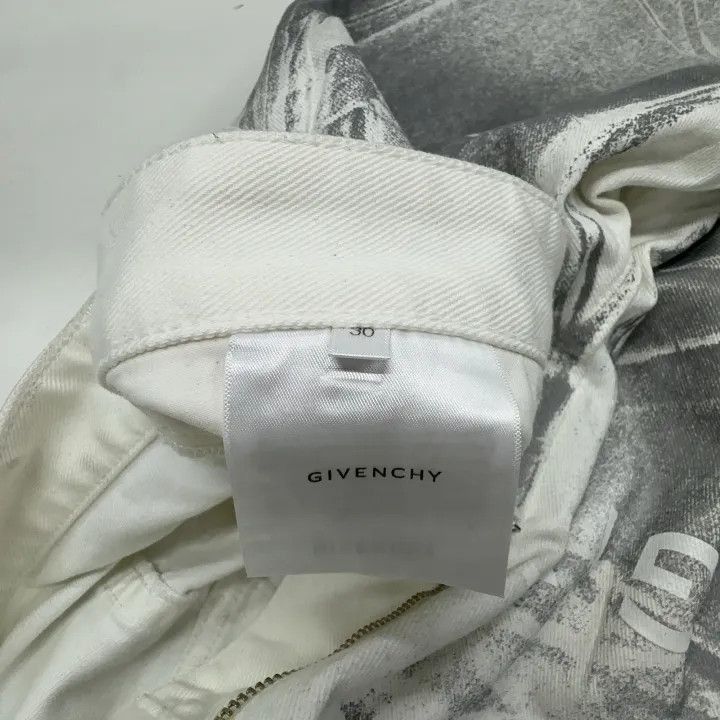 Givenchy Givenchy Givenchy SS23 Logo Print Straight Jeans -2507 Size US 30 / EU 46 - 3 Thumbnail