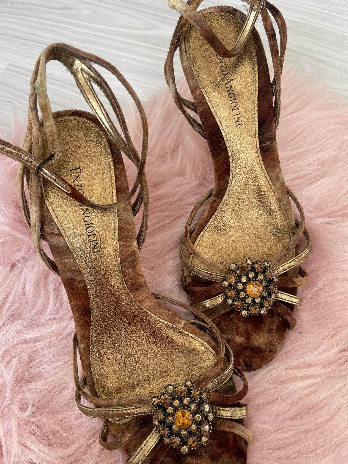 Vintage Enzo Angliolini heels Size US 8 / IT 38 - 11 Thumbnail