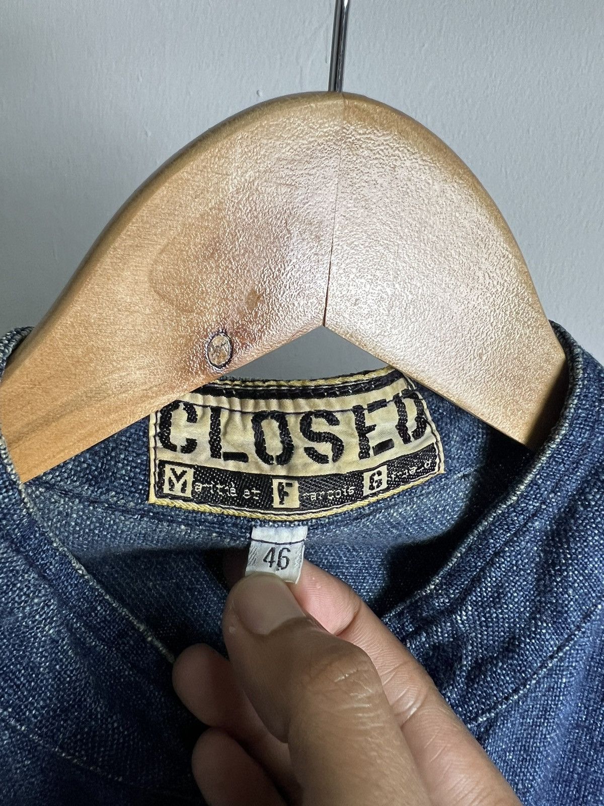 CLOSED × Marithe + Francois Girbaud × Vintage Vintage 1980s MaritheFrancoisGirbaud x Closed Layered Linen Size US M / EU 48-50 / 2 - 7 Thumbnail