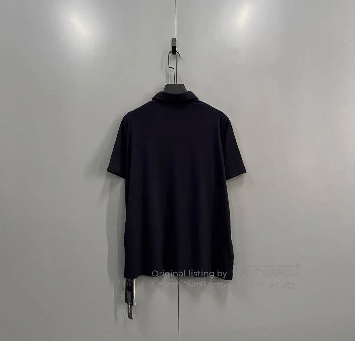 Loro Piana Black Short Sleeve Polo Shirt. Size US XXL / EU 58 / 5 - 2 Thumbnail