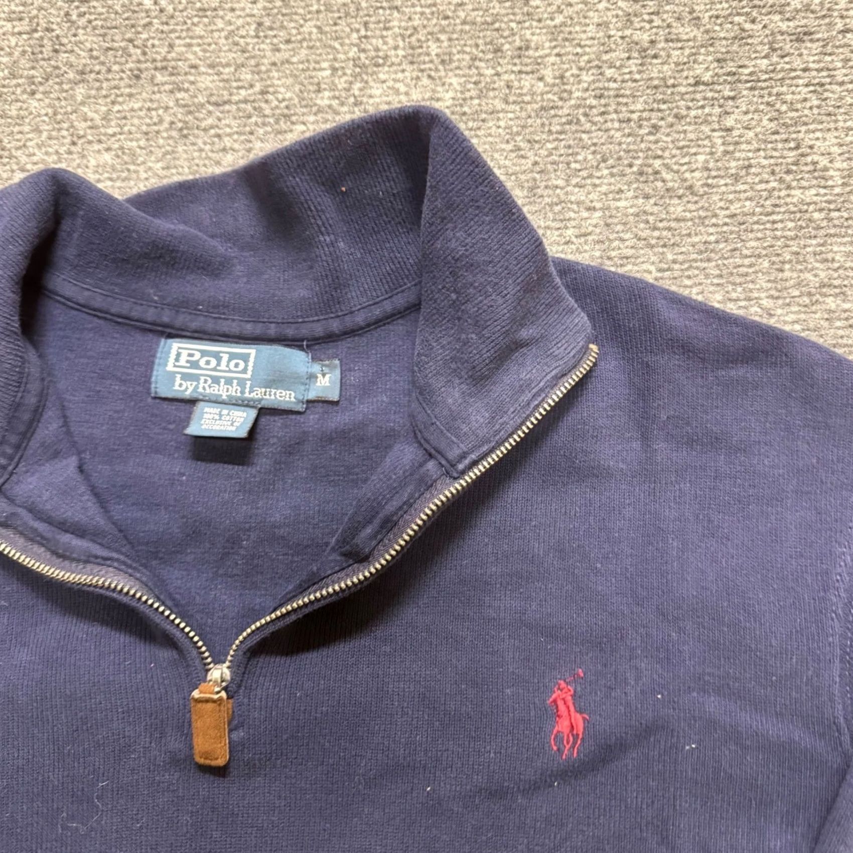 Ralph Lauren VINTAGE Polo Ralph Lauren Sweater Mens Medium Blue 1/4 Zip Mock Neck Casual Polo Ralph Lauren Shirt Mens M Blue 1/4 Zip Mock Neck Casual Women? Size US M / EU 48-50 / 2 - 3 Thumbnail