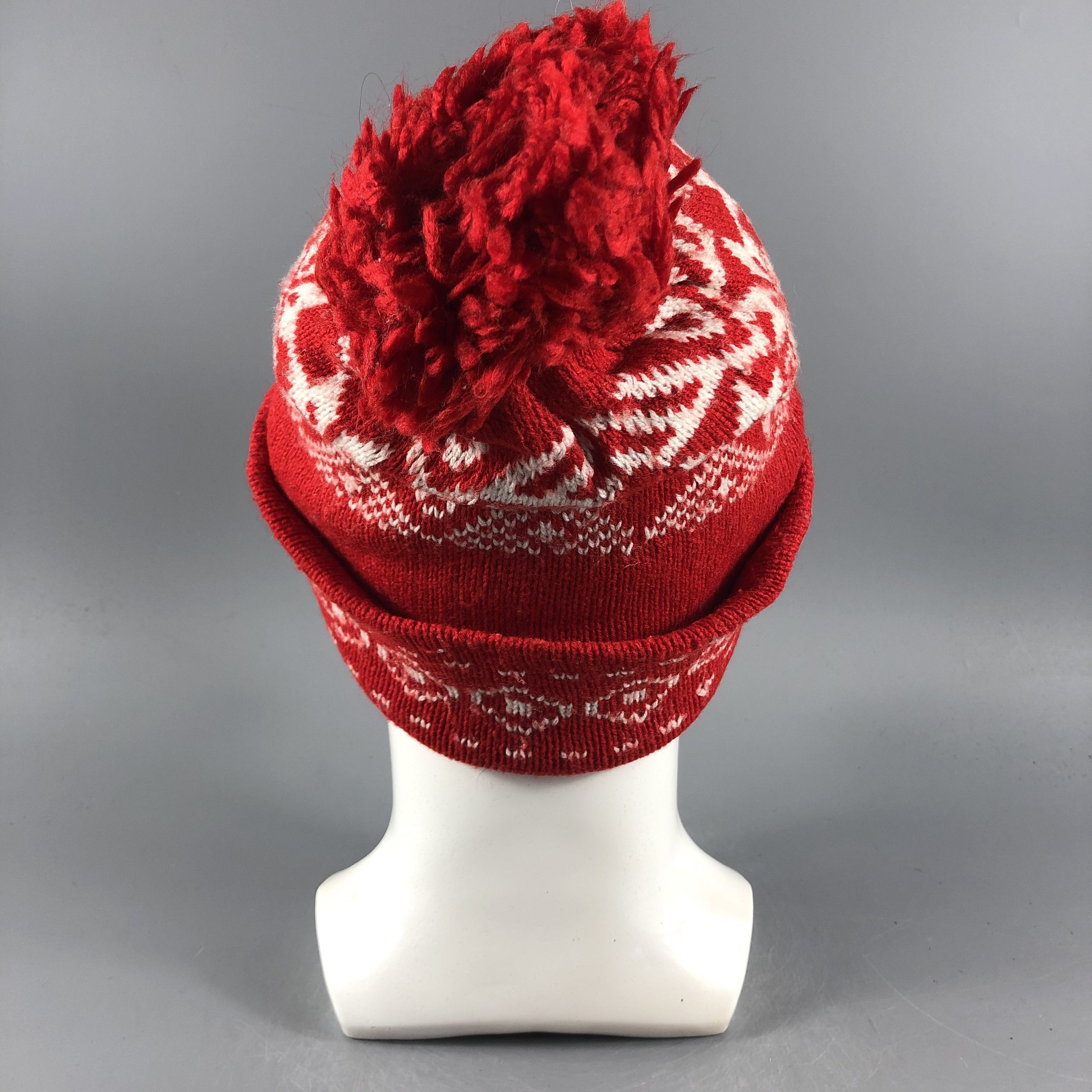 Japanese Brand × Vintage Unknown Fair Isle Beanie Snow Hat Snow Cap -D023 Size ONE SIZE - 3 Thumbnail