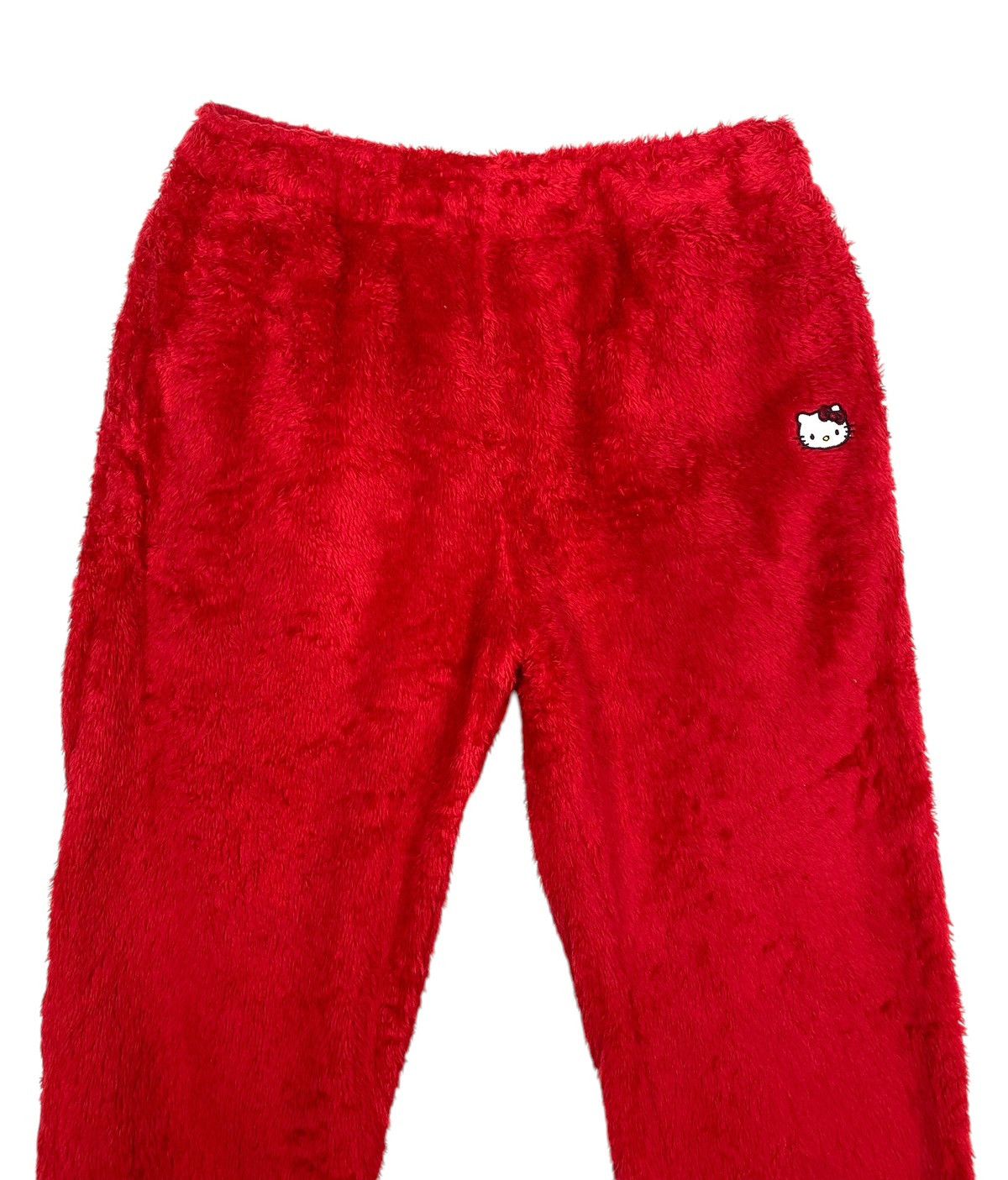 Japanese Brand Rare‼️ Hello Kitty Fleece Pants Small Logo Size 30" / US 8 / IT 44 - 2 Thumbnail