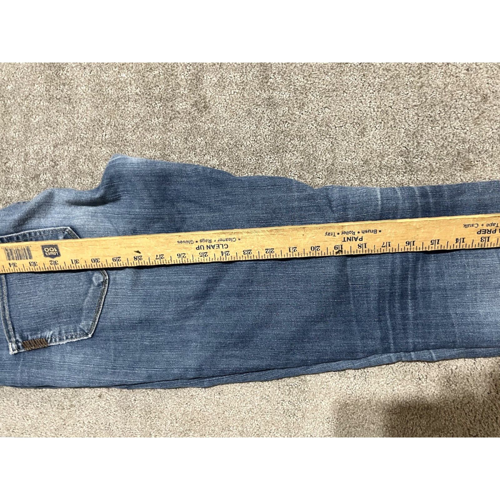 Paige PAIGE Jeans womens size 27 dark wash Peg Super skinny stretch denim jeans Size 27" / US 4 / IT 40 - 8 Thumbnail