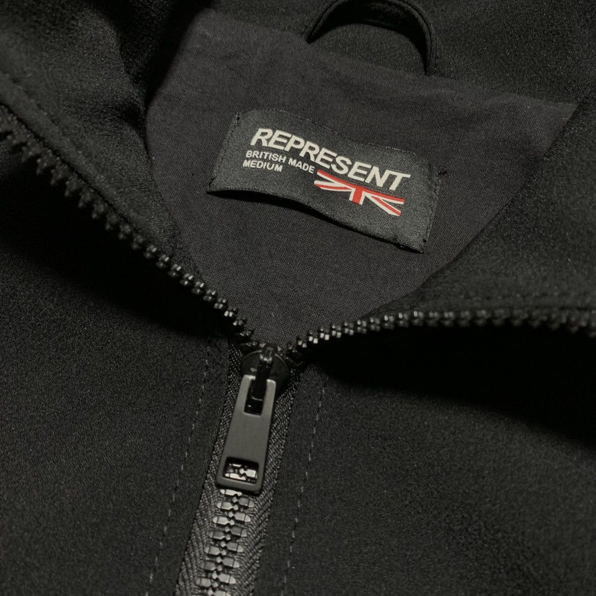 Represent Clo. Represent Medium Jacket Black Track Top Jacket British Made Size US M / EU 48-50 / 2 - 5 Thumbnail