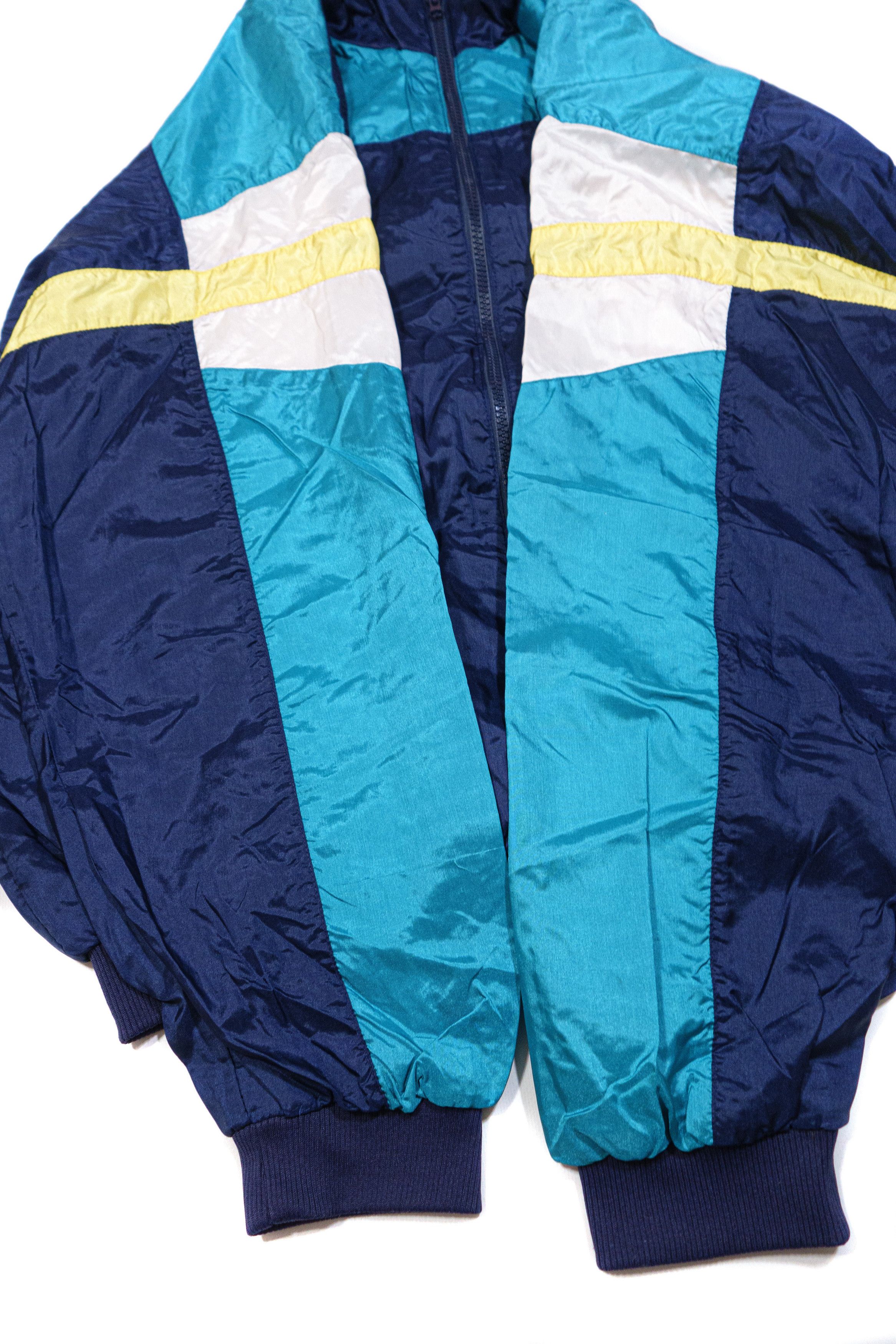Adidas 90S Logo Multicolor Nylon Sport Jacket Size US XXL / EU 58 / 5 - 5 Thumbnail