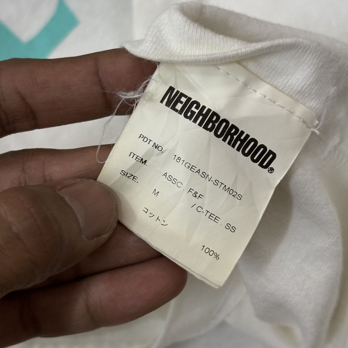 Anti Social Social Club × Japanese Brand × Neighborhood Anti Social Social Club x Neighborhood Filth Fury Tee White Size US M / EU 48-50 / 2 - 5 Thumbnail