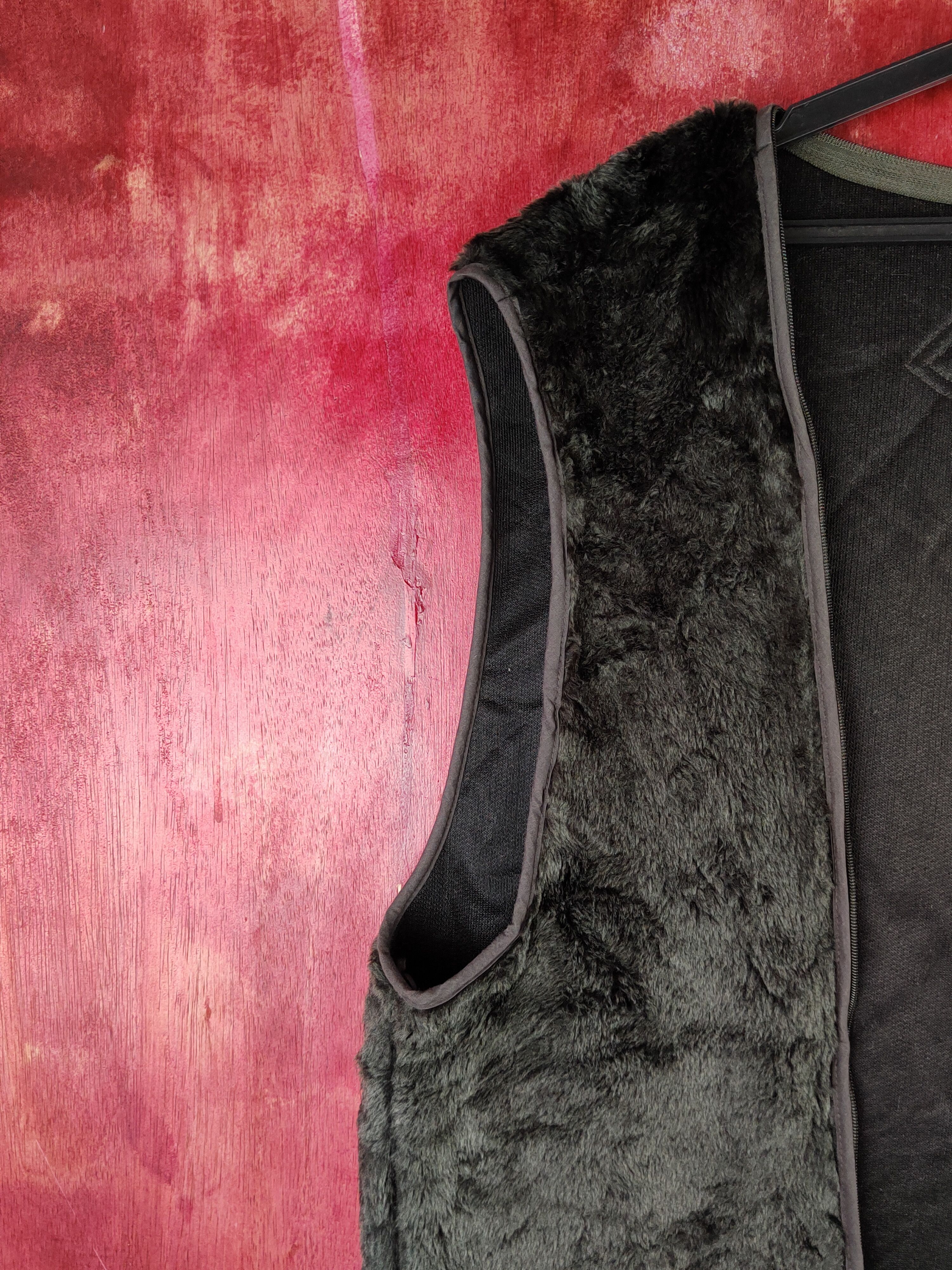 Japanese Brand Japanese Brand Dark Brown Fur Mohair Knitwear Vests #S1473 Size US L / EU 52-54 / 3 - 4 Thumbnail