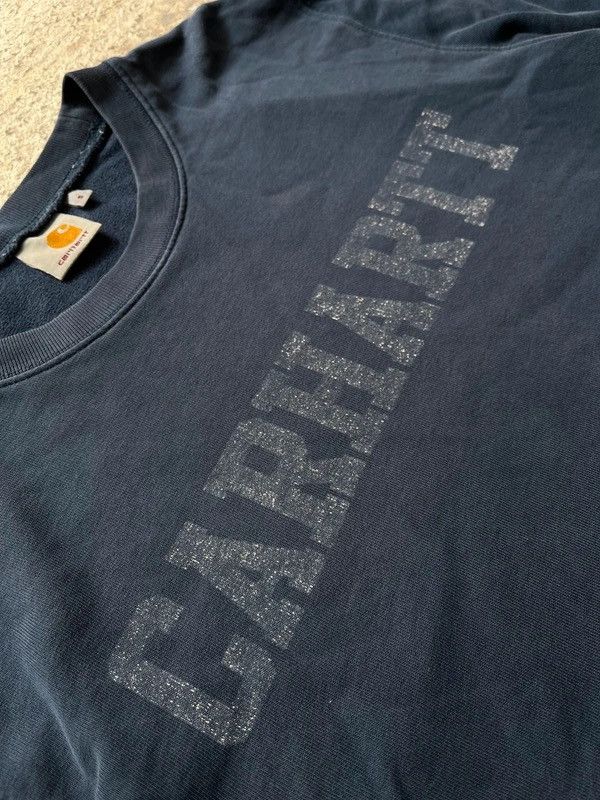 Carhartt Carhartt College Sweat 2014 Navy Sweatshirt Crewneck Sz S Size US S / EU 44-46 / 1 - 4 Thumbnail
