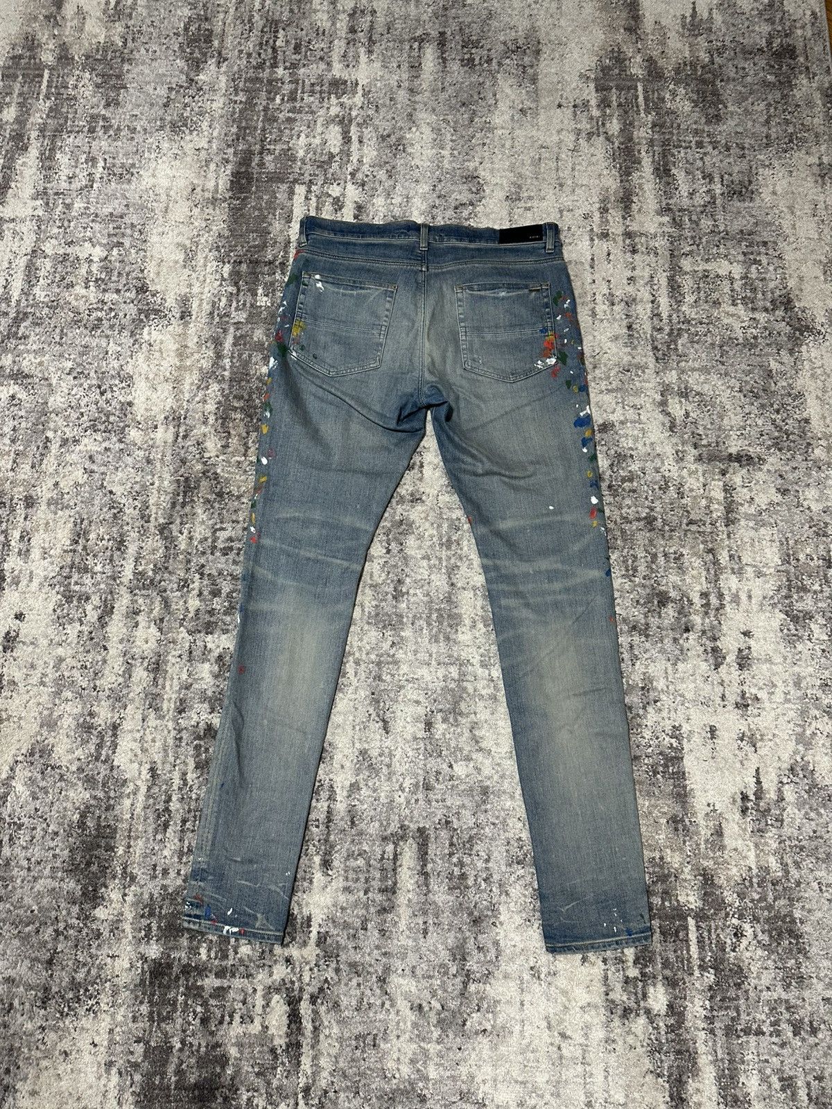 Amiri AMIRI Paint Splatter Jeans Size US 36 / EU 52 - 2 Thumbnail