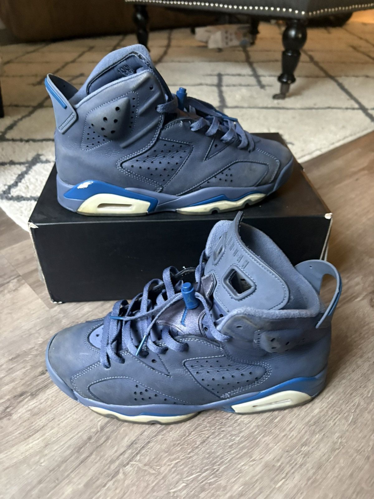 Jordan Brand Jordan 6 Diffused Blue Size 10 Size US 10 / EU 43 - 5 Thumbnail