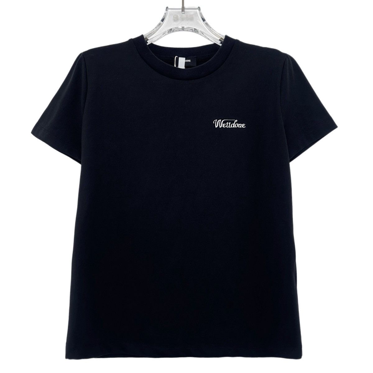 WE11DONE WE11DONE Mini Logo Crew Neck Short Sleeve T-Shirt K26WX Size US M / EU 48-50 / 2 - 1 Thumbnail