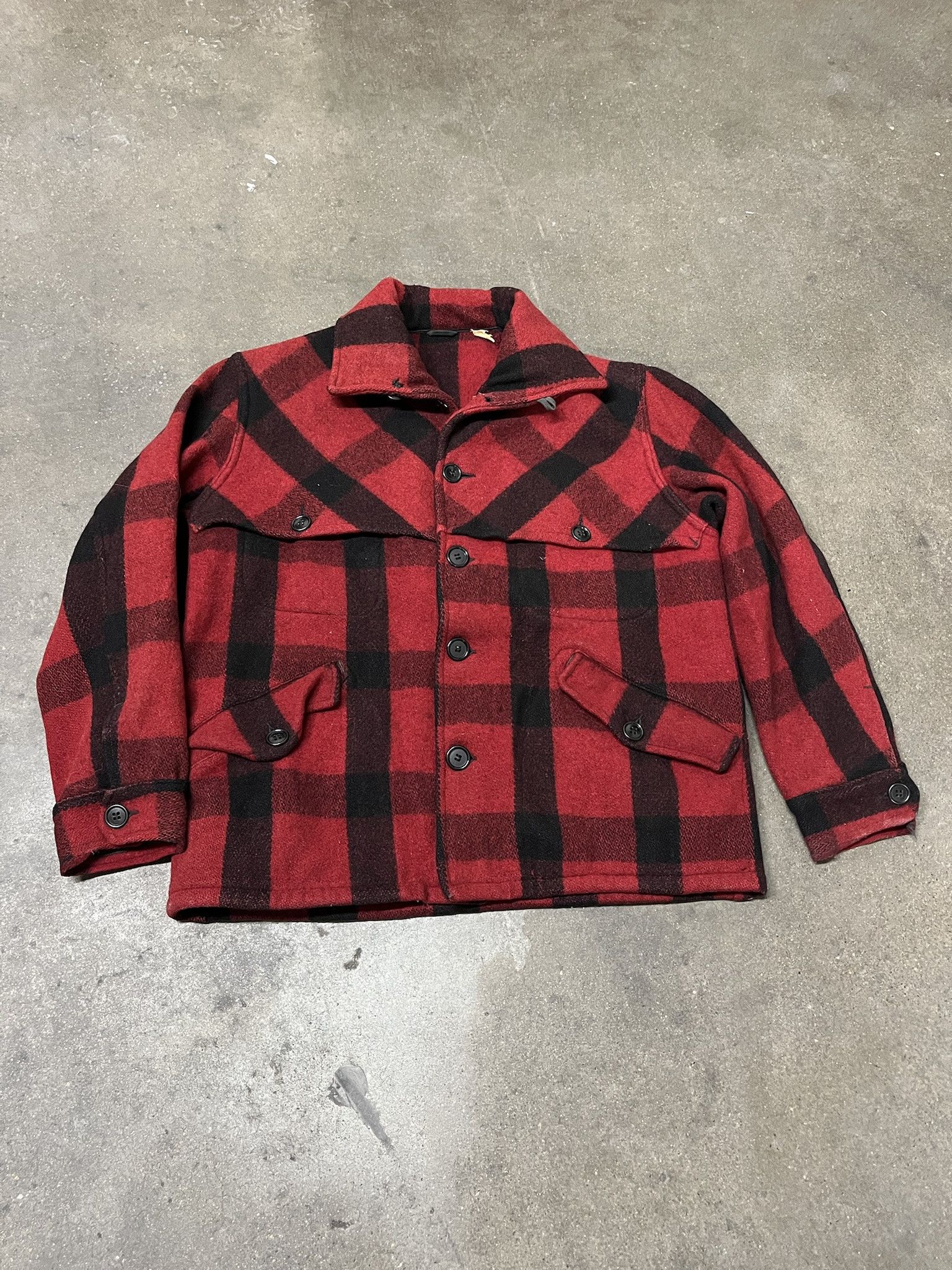 Filson × Vintage Vintage 1940s Mackinaw Wool Jacket Size L Size US L / EU 52-54 / 3 - 1 Thumbnail