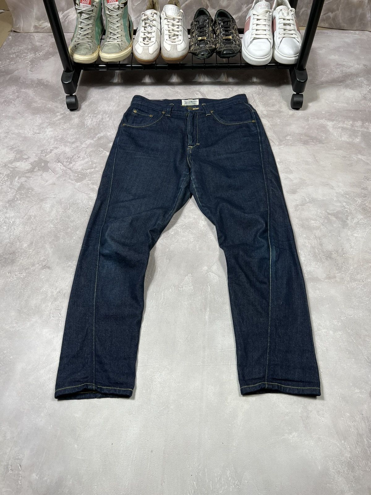 Lee Vintage Junya Watanabe Style Lee Japanese Jeans Size US 30 / EU 46 - 2 Thumbnail
