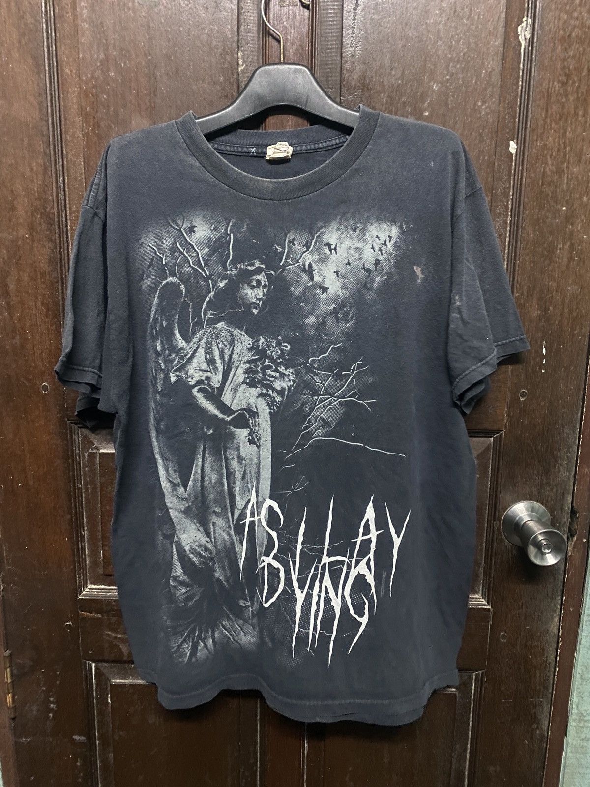 Band Tees × Vintage FIRE 🔥 VINTAGE Y2K AS I LAY DYING METAL CORE SUN FADED Size US L / EU 52-54 / 3 - 1 Thumbnail