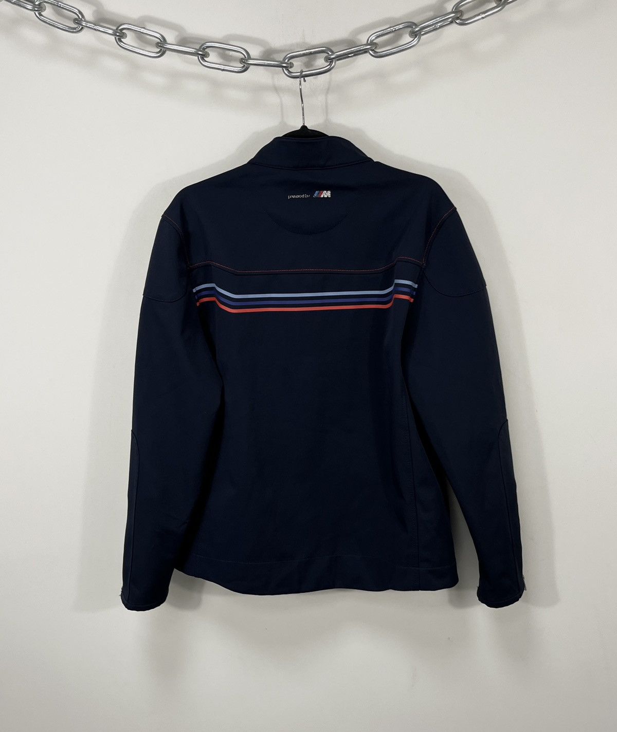 BMW Vintage BMW Motorsport Men’s Navy Full Zip Racing Jacket Size US L / EU 52-54 / 3 - 13 Thumbnail