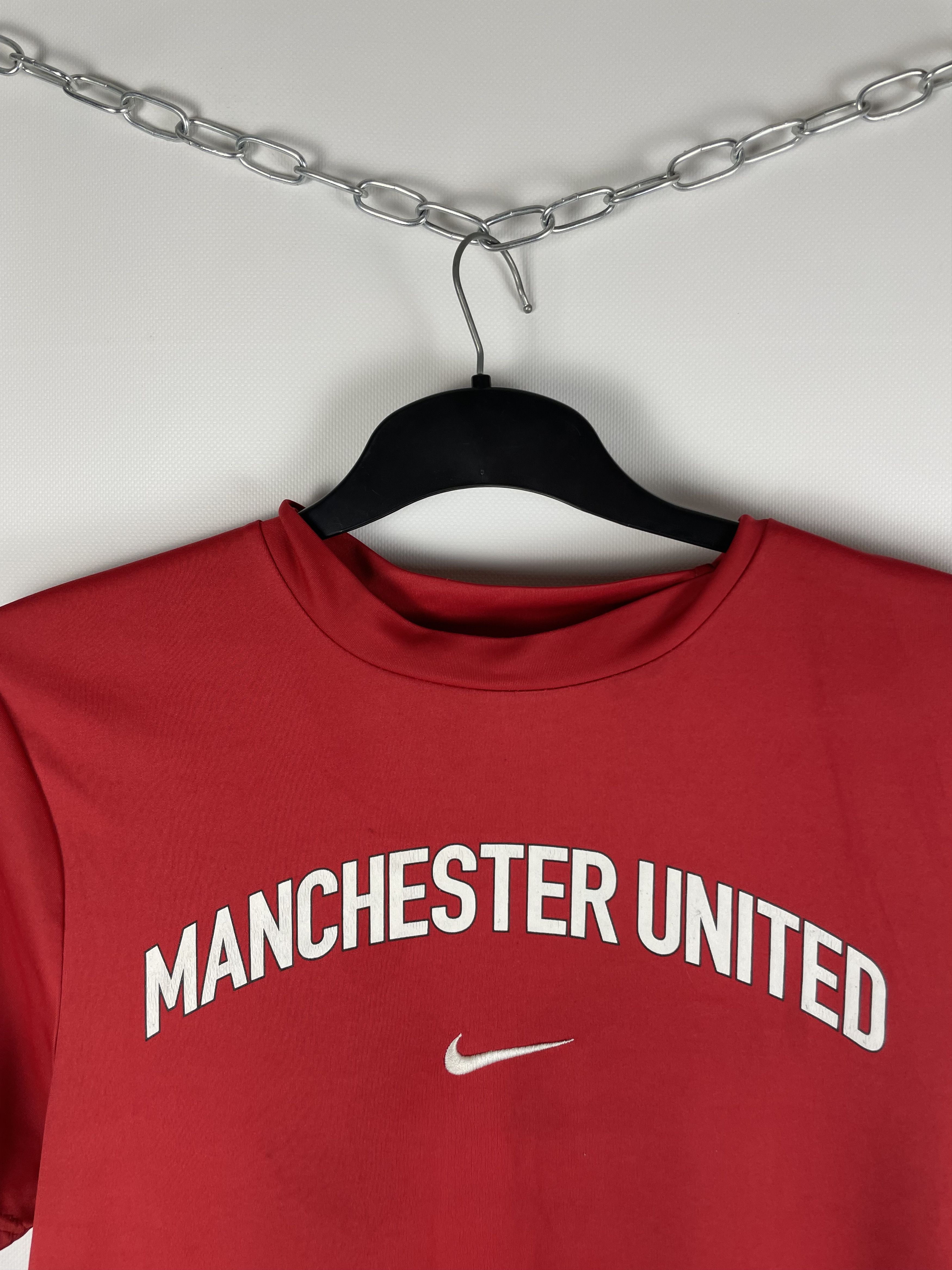 Nike Vintage Nike Manchester United red tee Y2k Size US M / EU 48-50 / 2 - 3 Thumbnail