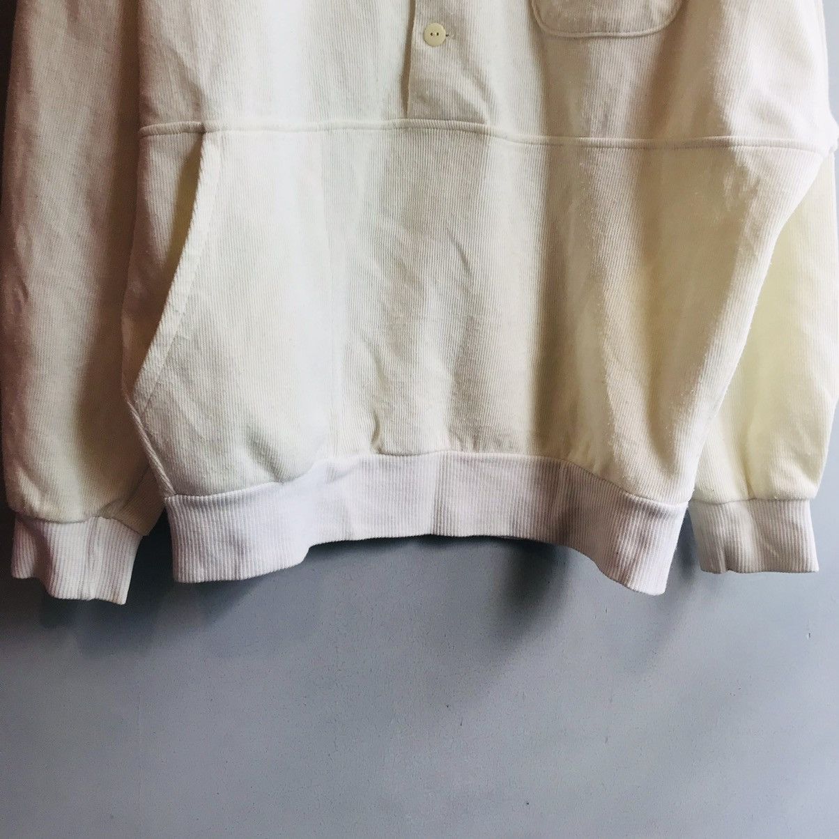 20471120 × Vintage Japanese Collar Neck Polo Sweatshirt Size US S / EU 44-46 / 1 - 4 Thumbnail