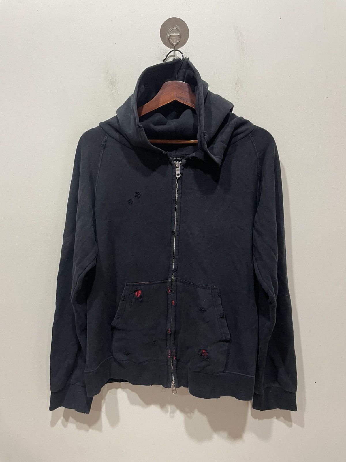 Japanese Brand Jeil House Rock Distressed Hoodie Size US L / EU 52-54 / 3 - 1 Thumbnail