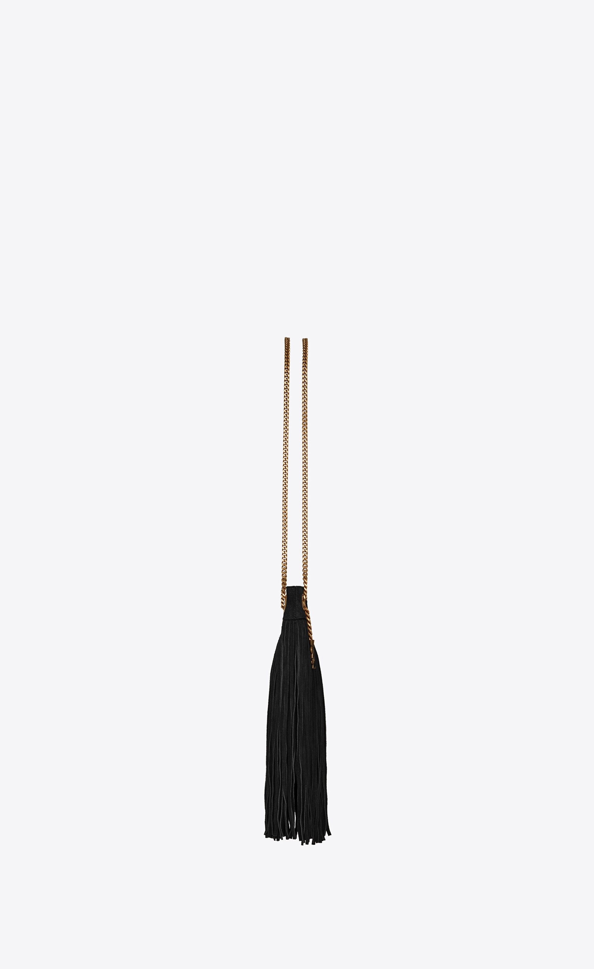 Saint Laurent Paris o1s1wg110125 633753 Size: OS / Grace Small Hobo Bag in Black Size ONE SIZE - 4 Thumbnail