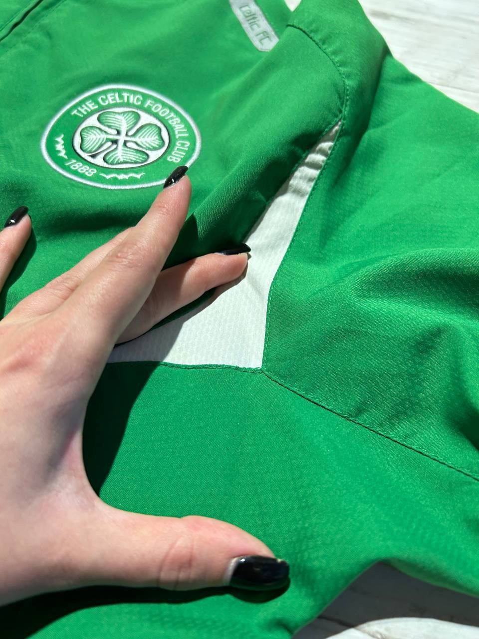 Nike Nike Celtic 2007 2008 Training Football Track Jacket Size US S / EU 44-46 / 1 - 11 Thumbnail
