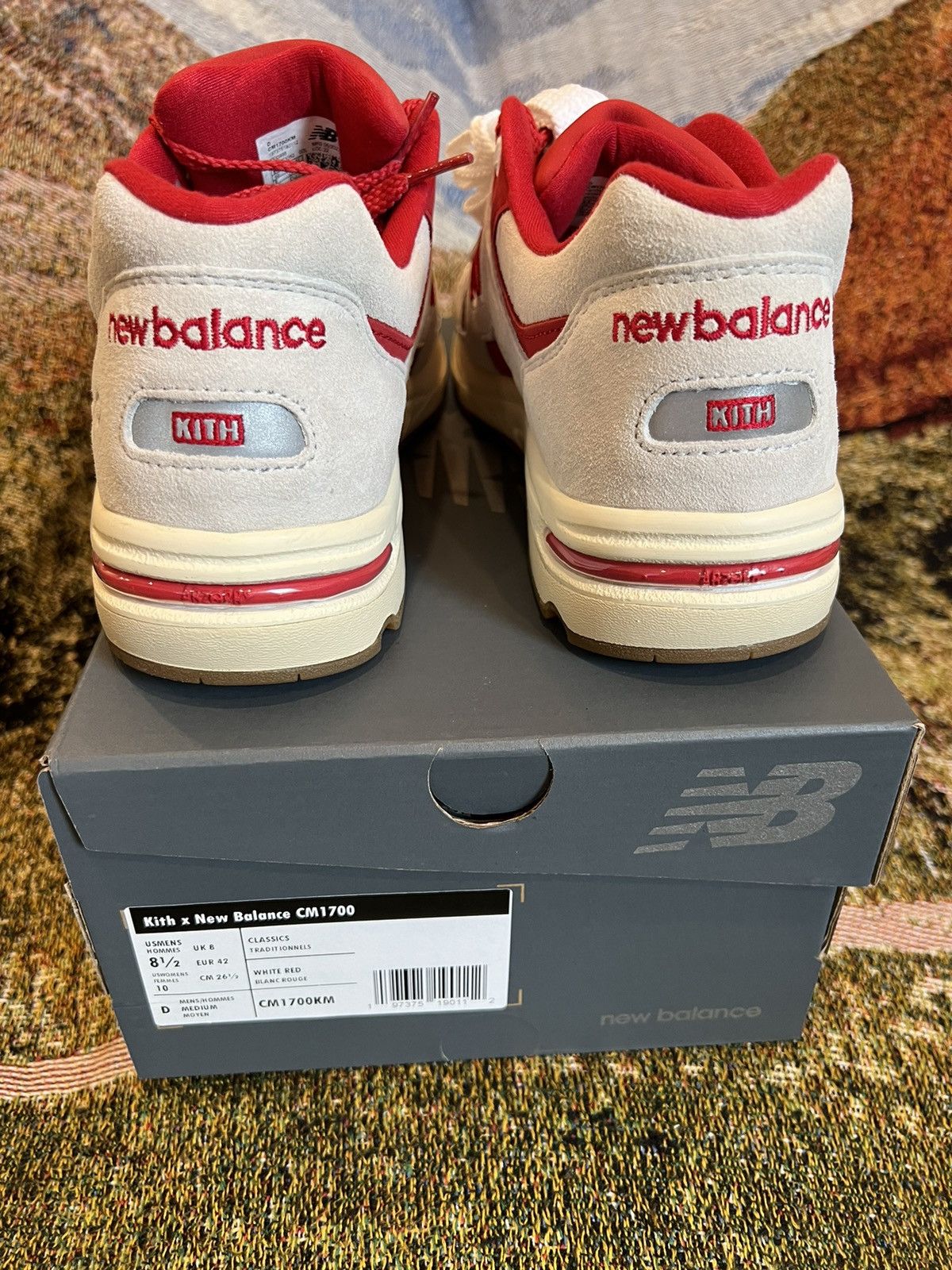 Kith × New Balance Kith x New Balance 1700 Marshmallow Size US 8.5 / EU 41-42 - 6 Thumbnail