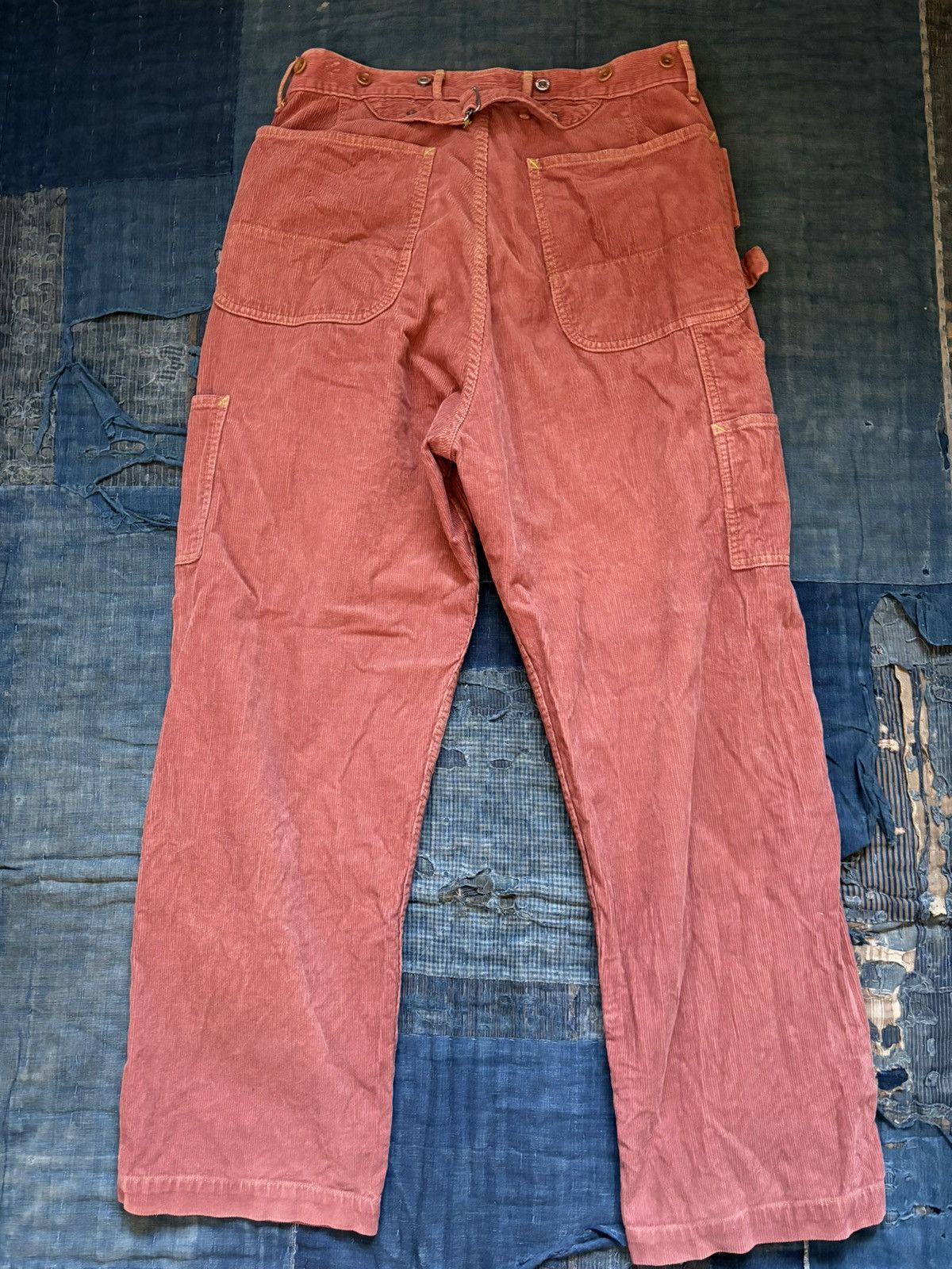 Kapital KAPITAL corduroy Double Knee Lumber Pants m Size US 32 / EU 48 - 2 Thumbnail