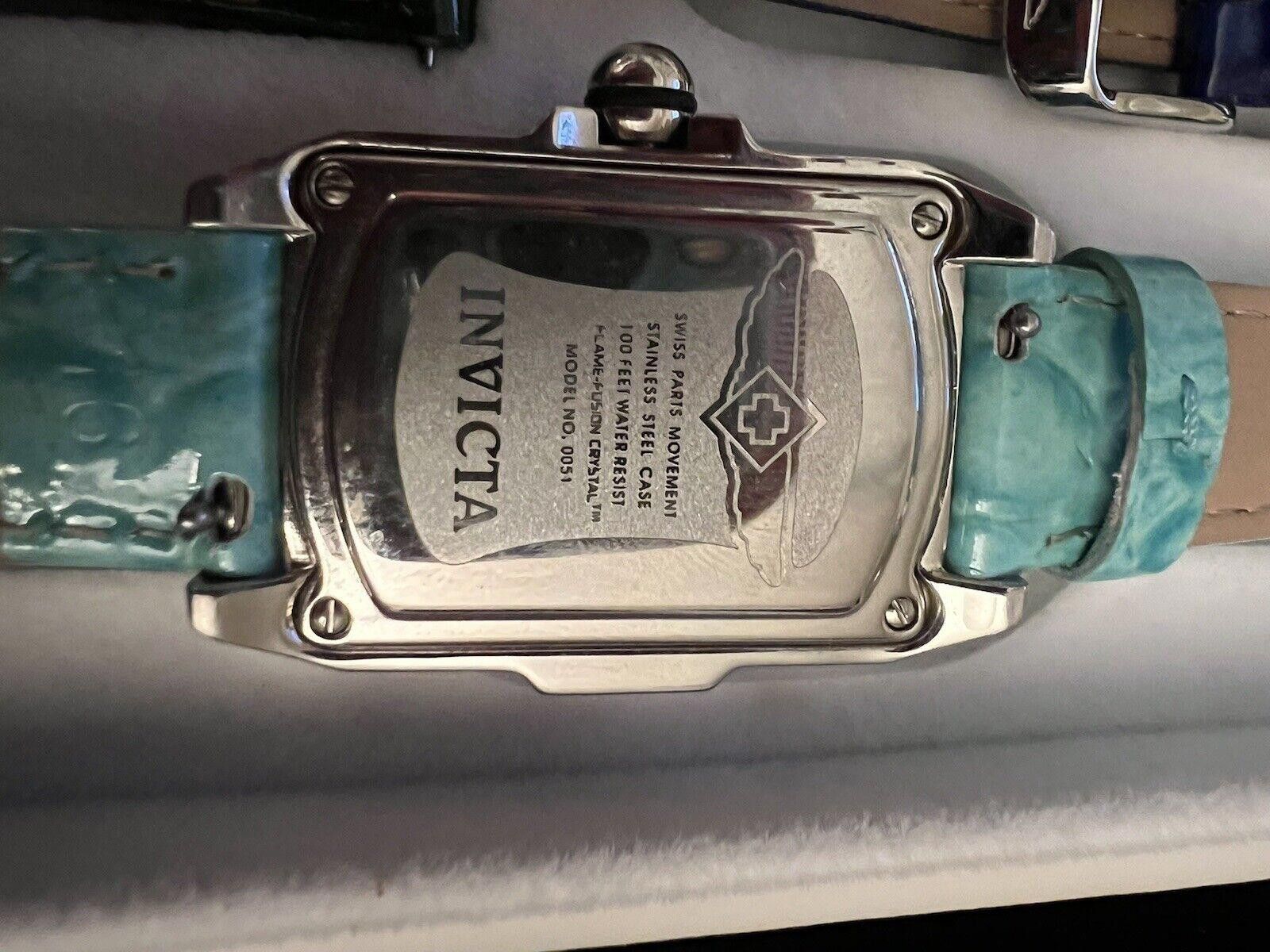 Invicta Invicta Silver Women's Watch 5 Extra Bands New Battery Size ONE SIZE - 9 Thumbnail
