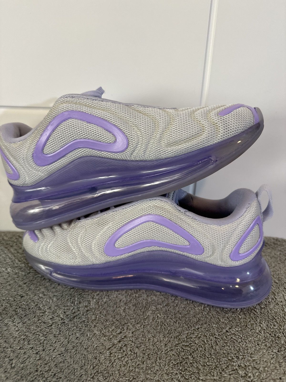 Nike Nike Air Max 720 Pure Platinum Oxygen Purple Size US 7 / IT 37 - 6 Thumbnail
