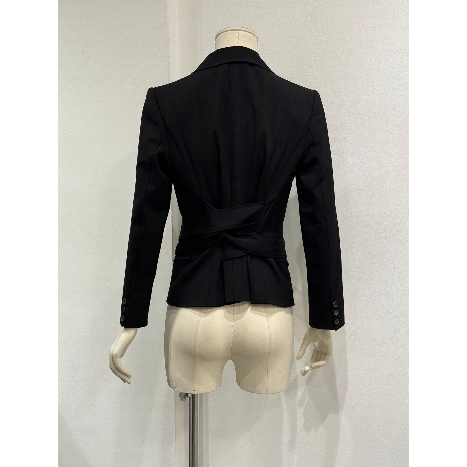 Gucci A/W2003 Gucci by Tom Ford belted military jacket Size M / US 6-8 / IT 42-44 - 8 Thumbnail