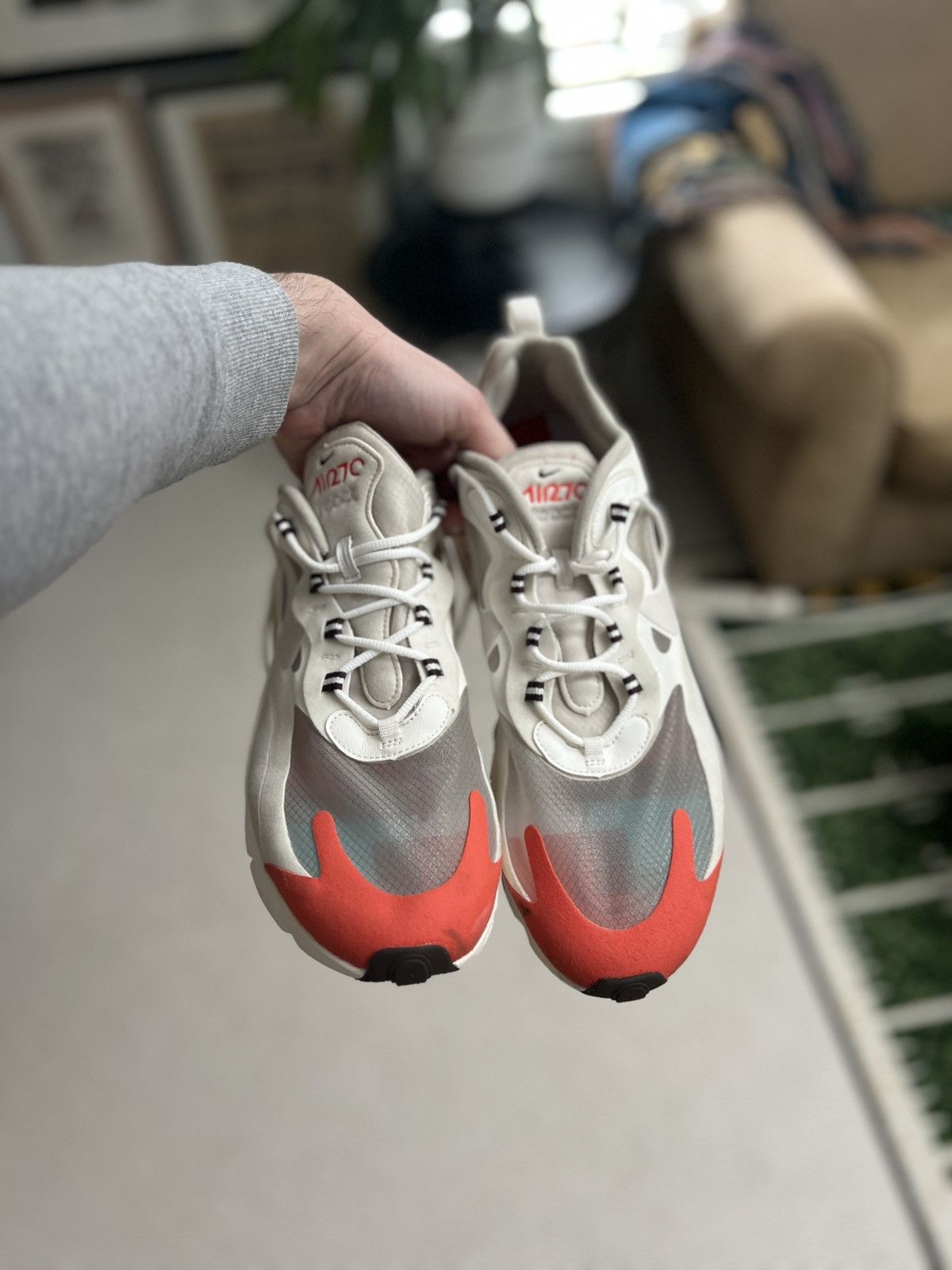 Nike Nike Air Max 270 React Mid-Century Art size 12 Size US 12 / EU 45 - 3 Thumbnail