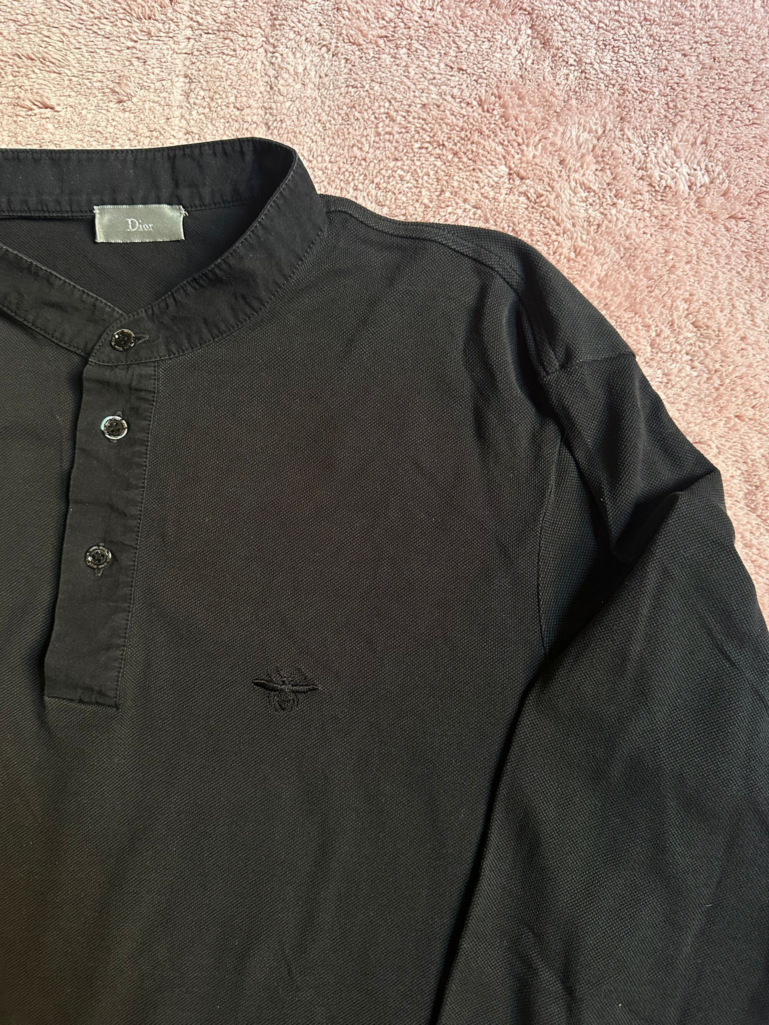 Dior Black Polo Longsleeve Size US L / EU 52-54 / 3 - 4 Thumbnail