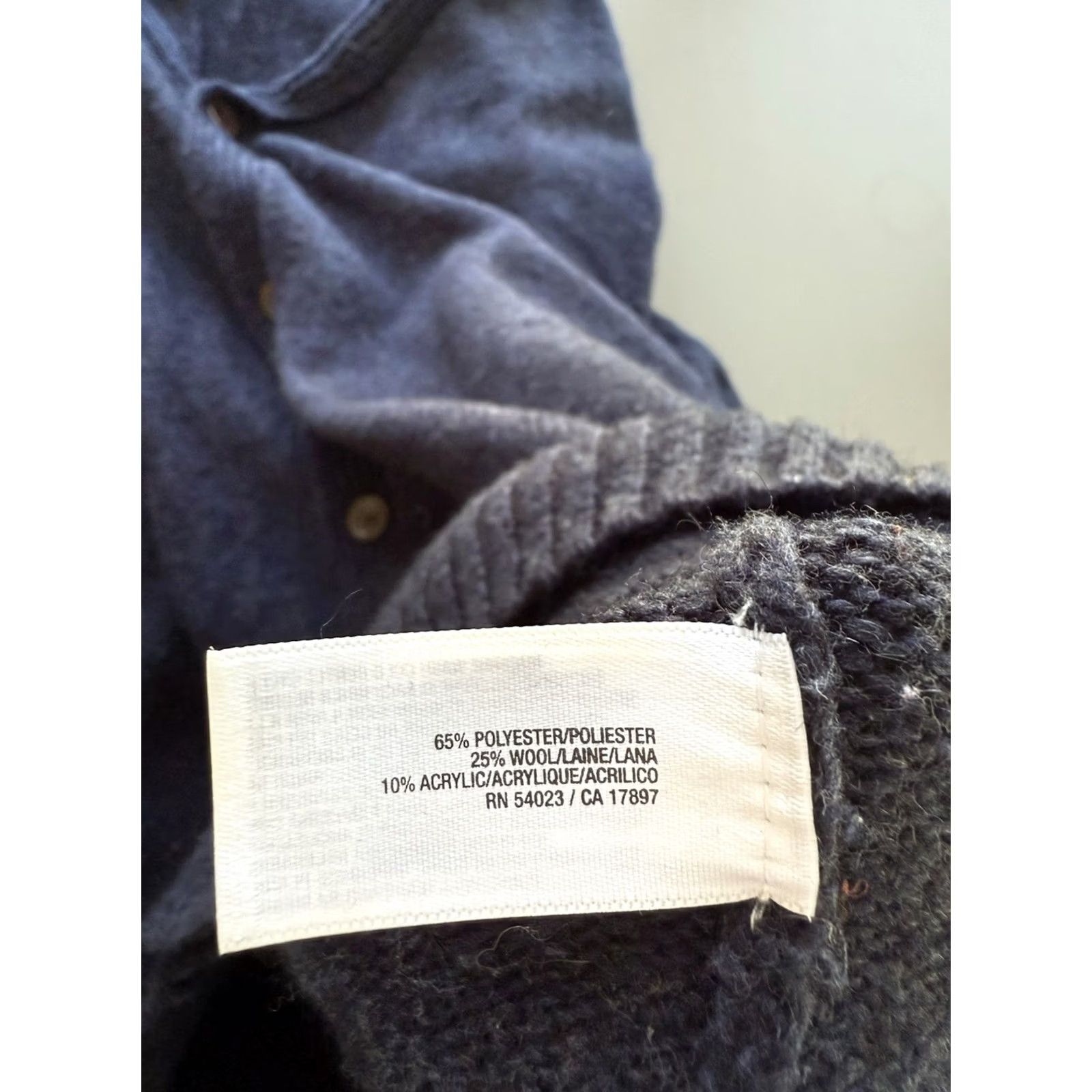 Old Navy Old Navy Mens 2XL Cardigan Sweater Button Up Knit Roll Collar Preppy Classic Dad Core Size US XXL / EU 58 / 5 - 4 Thumbnail